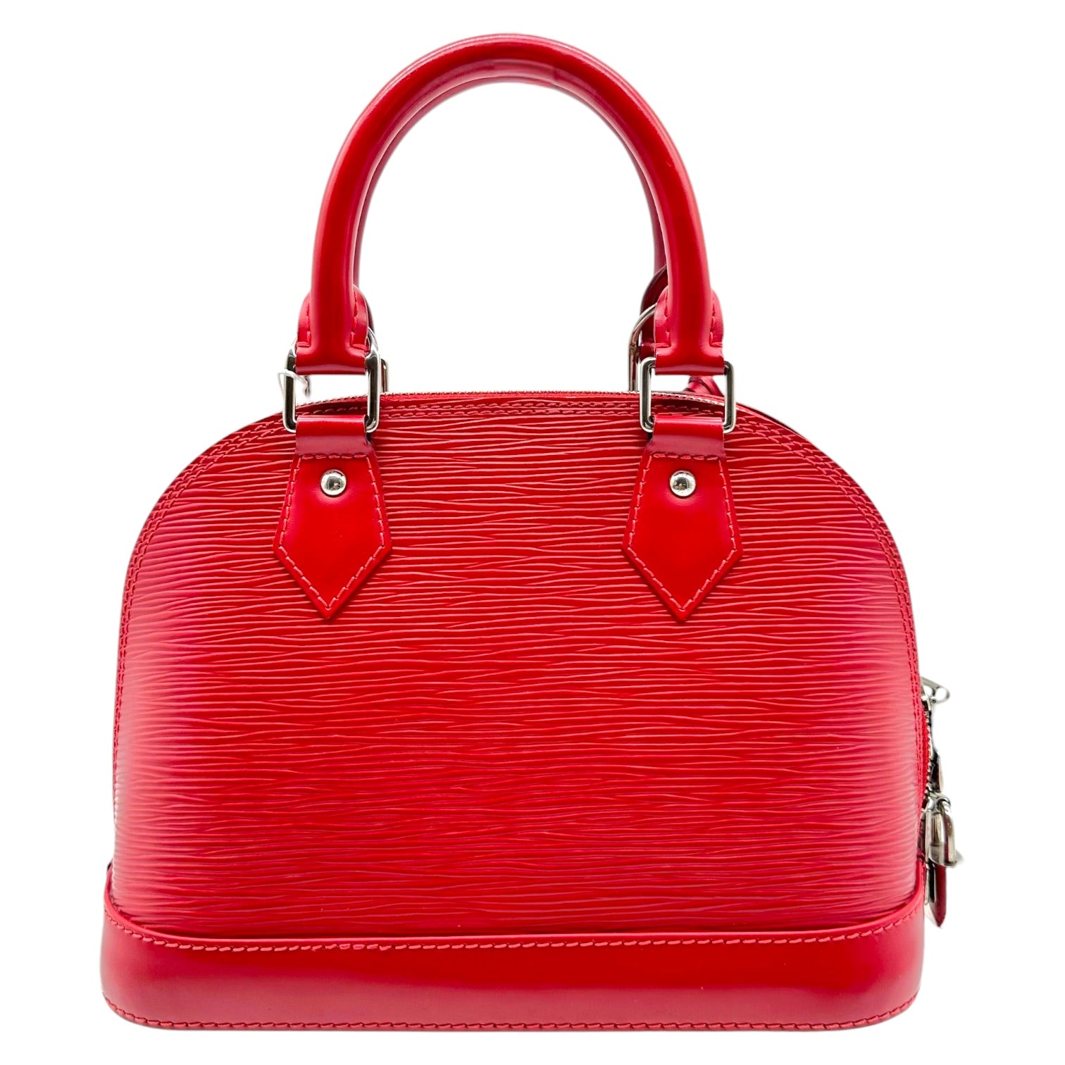 Louis Vuitton Red Epi Leather Alma BB Bag