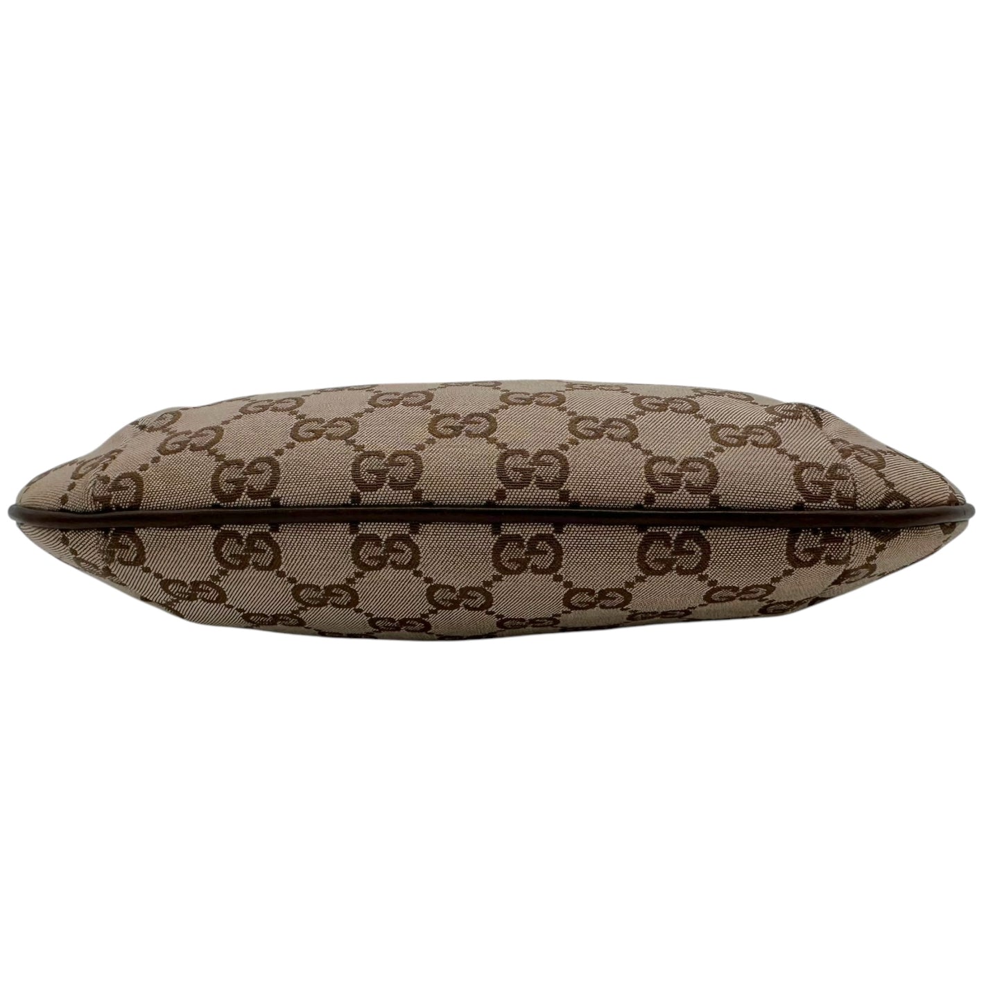 Gucci Brown Monogram Crescent Pochette Bag - Outfit Repeater