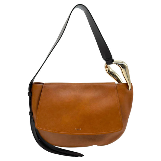 Chloé Brown & Tan Leather Hobo Bag