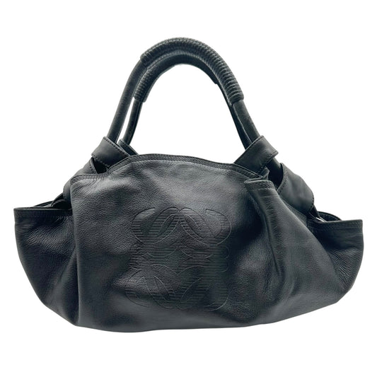Loewe Black Leather Logo Aire Bag