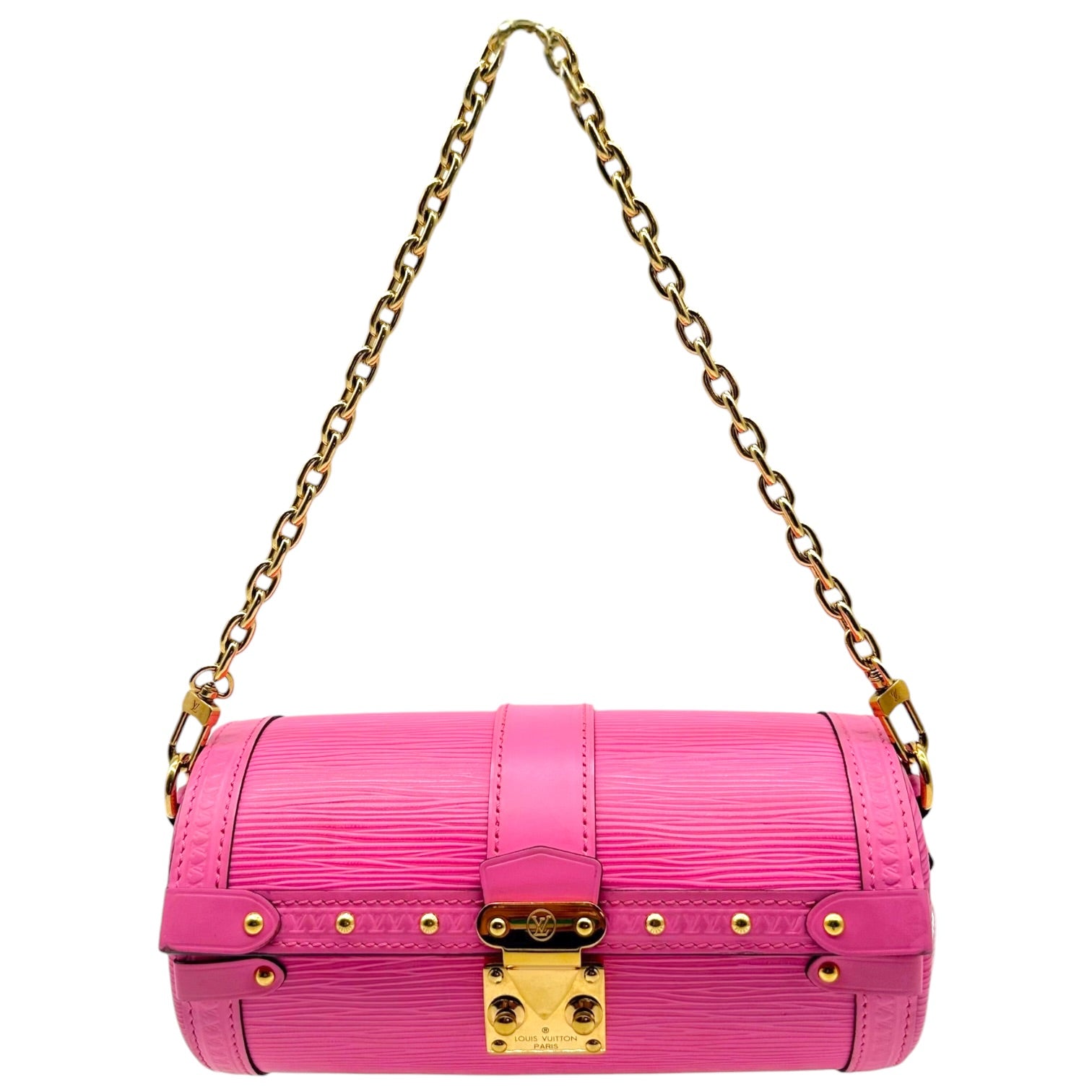 Louis Vuitton Mini Bag Pink Epi Leather Papillon Trunk