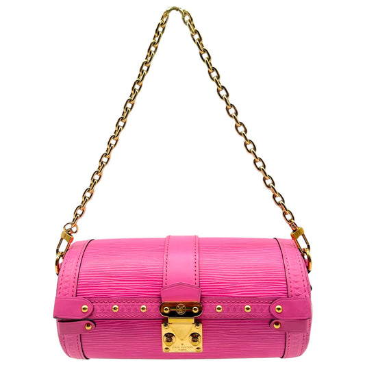 Louis Vuitton Mini Bag Pink Epi Leather Papillon Trunk