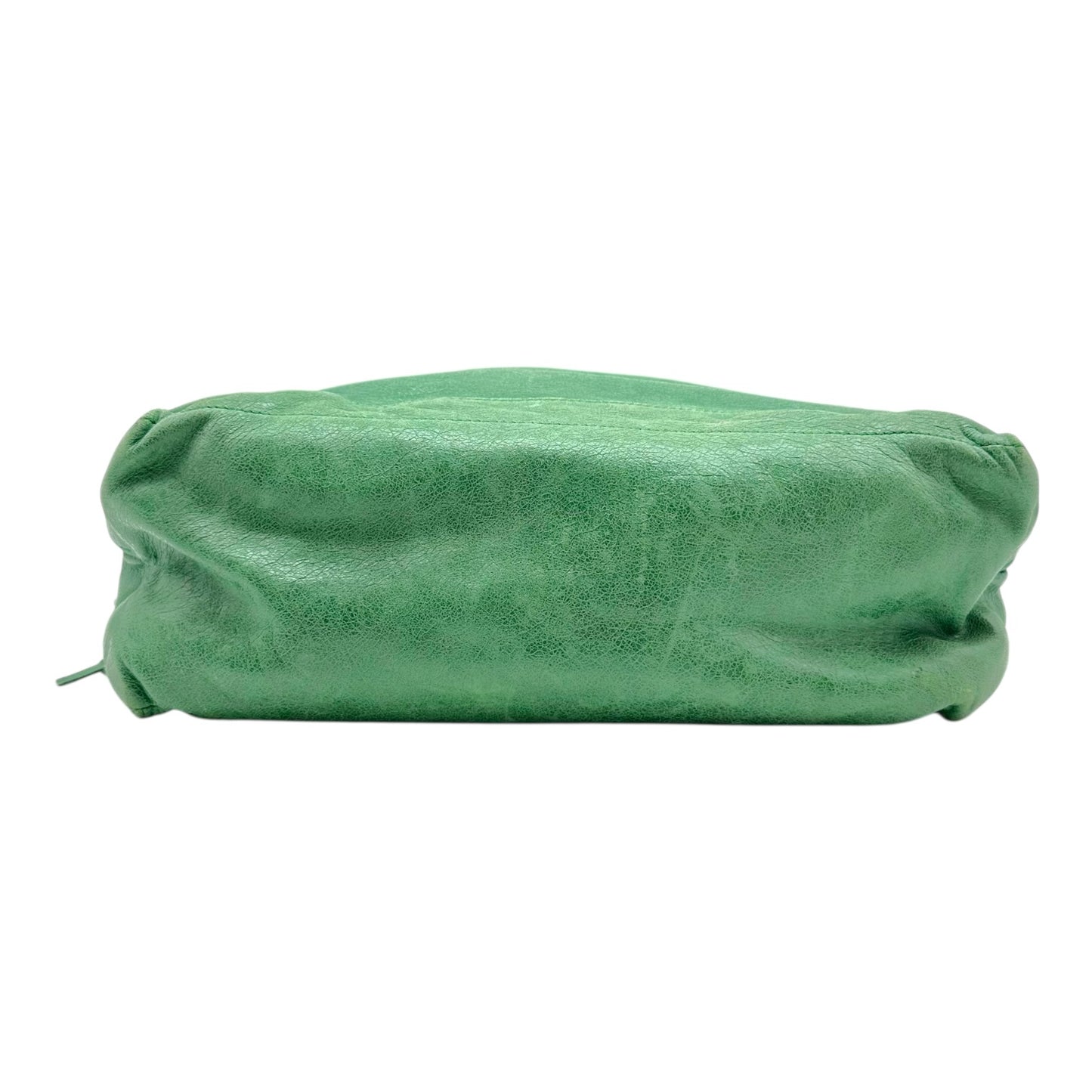 Balenciaga Green Leather The Day City Hobo Bag