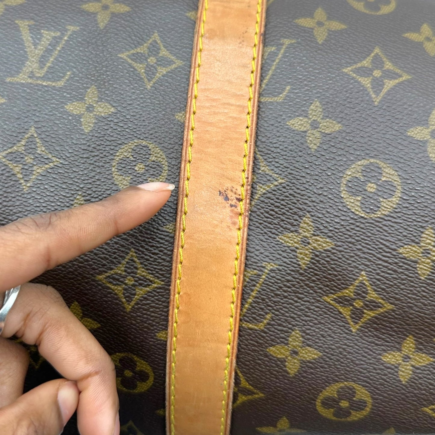 Louis Vuitton Classic Monogram Keepall 55 Duffle Bag - Outfit Repeater