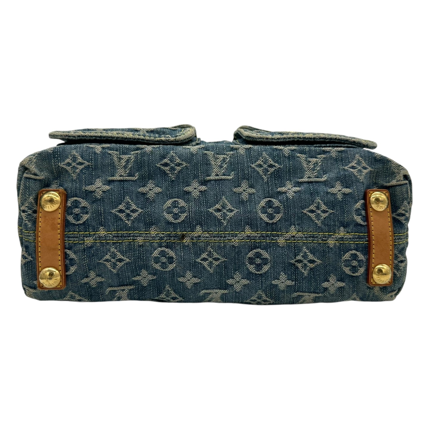 Louis Vuitton Blue Denim Baggy PM Shoulder Bag - Outfit Repeater