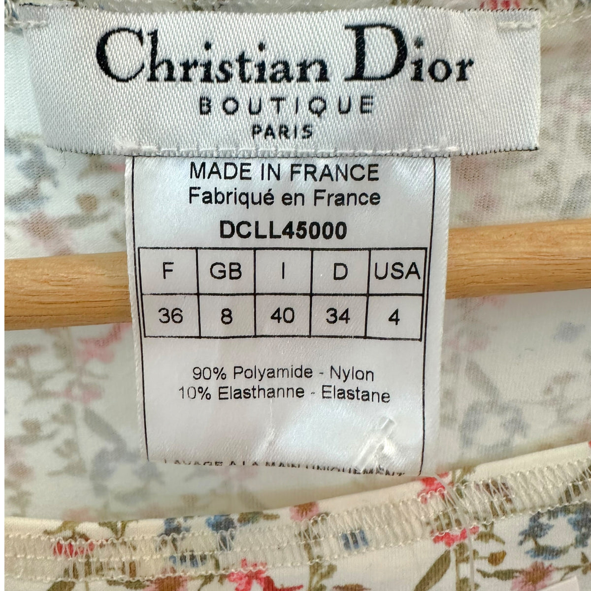 Christian Dior Floral Trotter Print T-Shirt