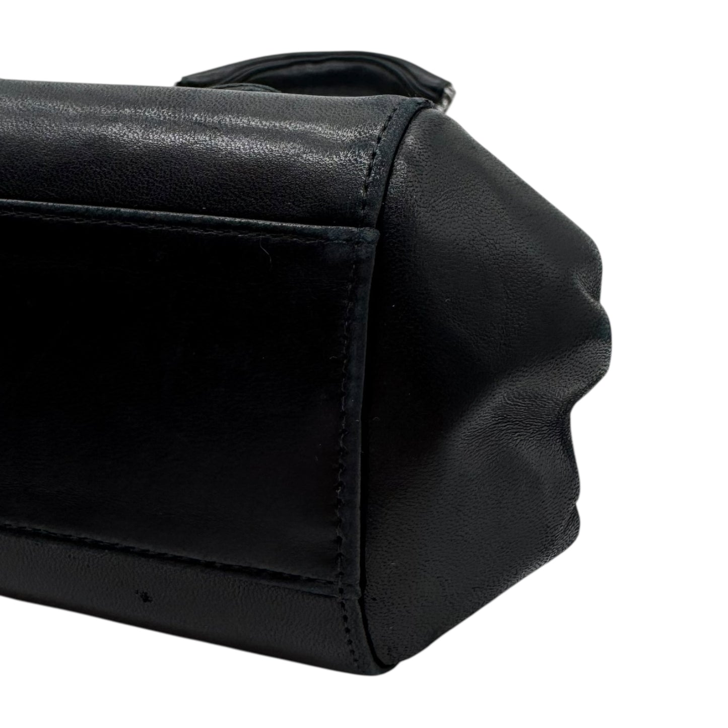 Chanel Black Lambskin Quilted Leather Accordion Shoulder Bag 2002-03 - Outfit Repeater