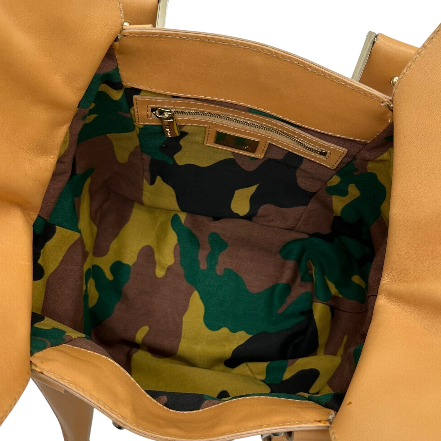 Fendi Studded Denim Bucket Bag - Outfit Repeater