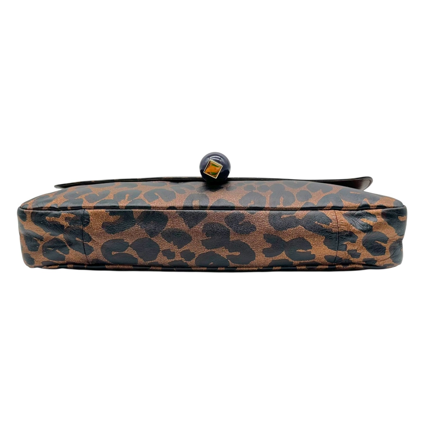 Louis Vuitton S/S 2009 Leopard Print Leather African Queen Clutch Bag