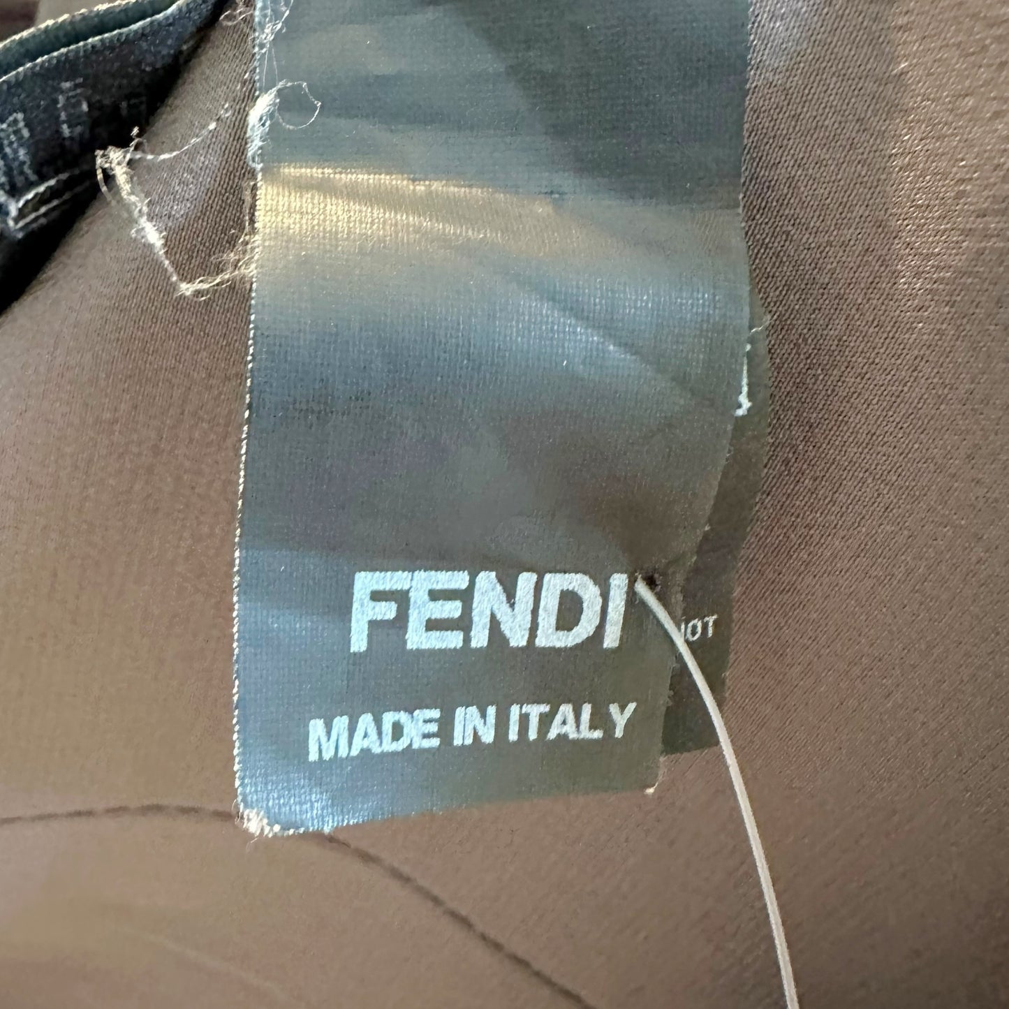 Fendi Multi-Pocket Suede & Fox Fur Coat