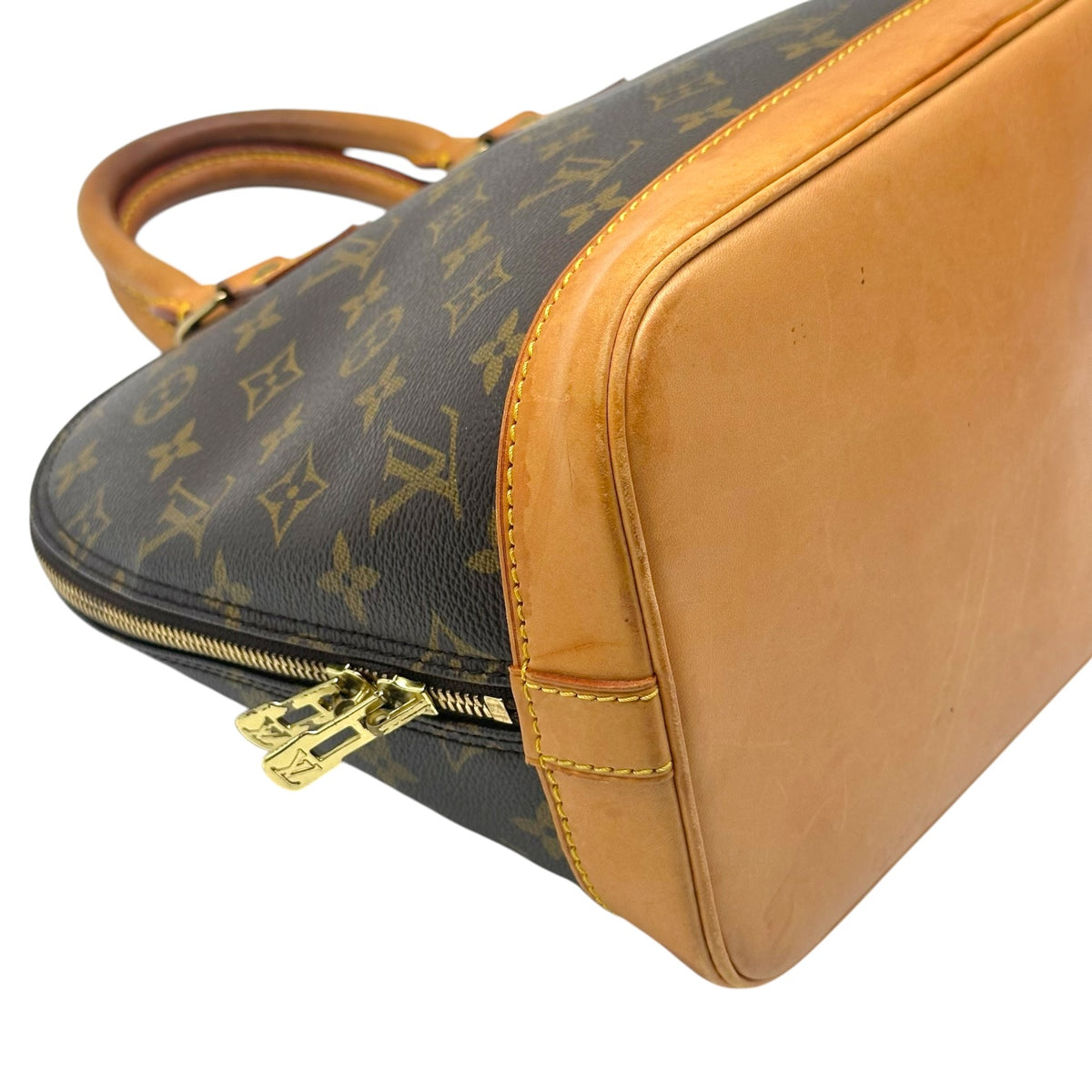 Louis Vuitton Brown Monogram Alma Bag