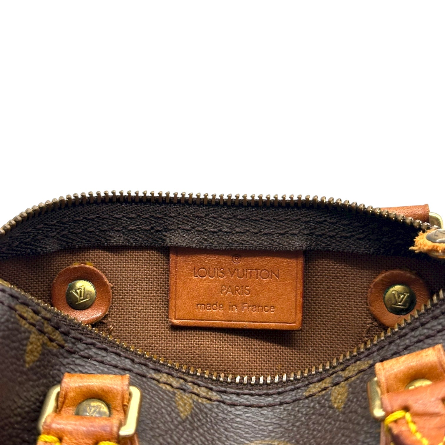 Louis Vuitton Classic Monogram Mini Speedy Bag - Outfit Repeater