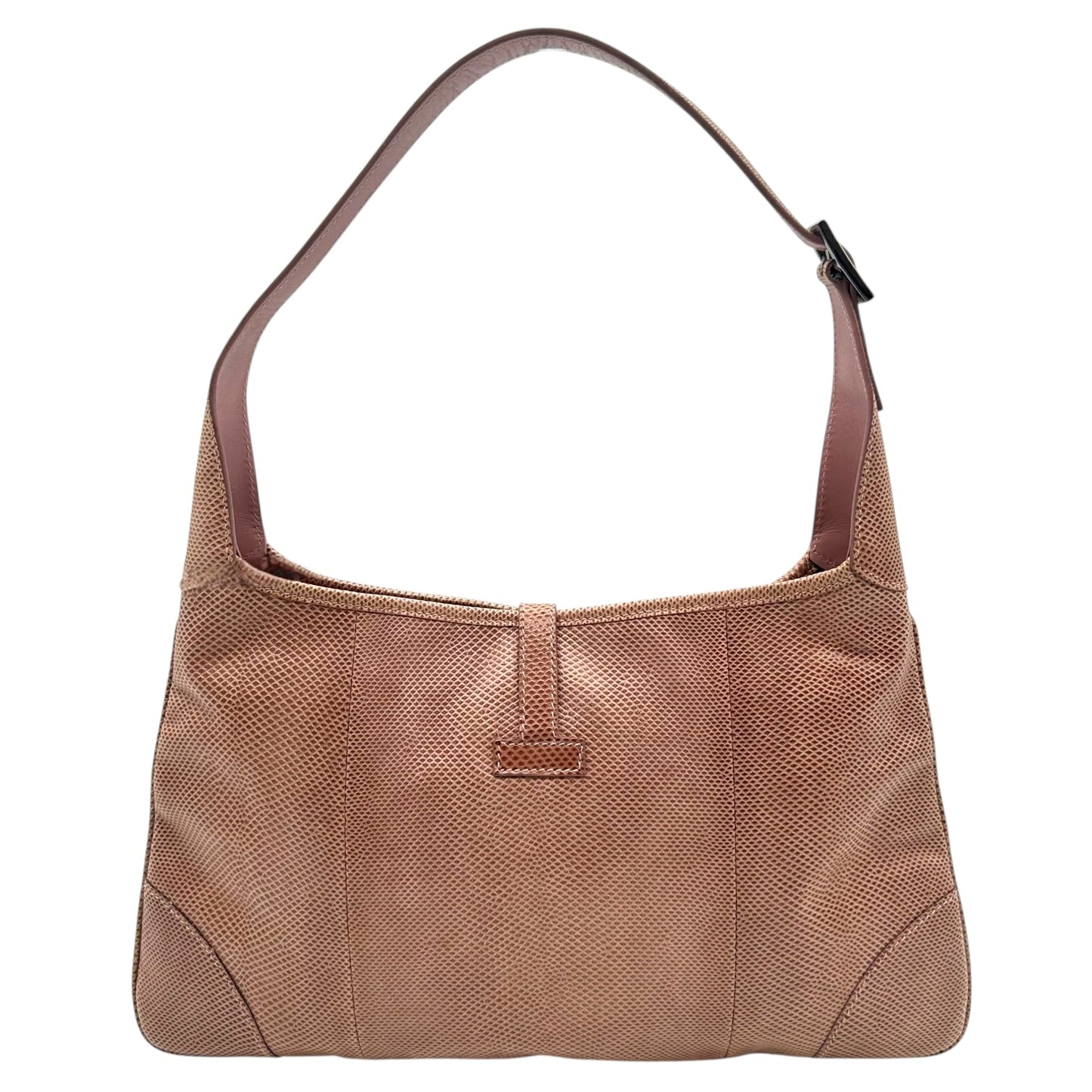 Gucci Pale Pink Lizard Skin Jackie Bag