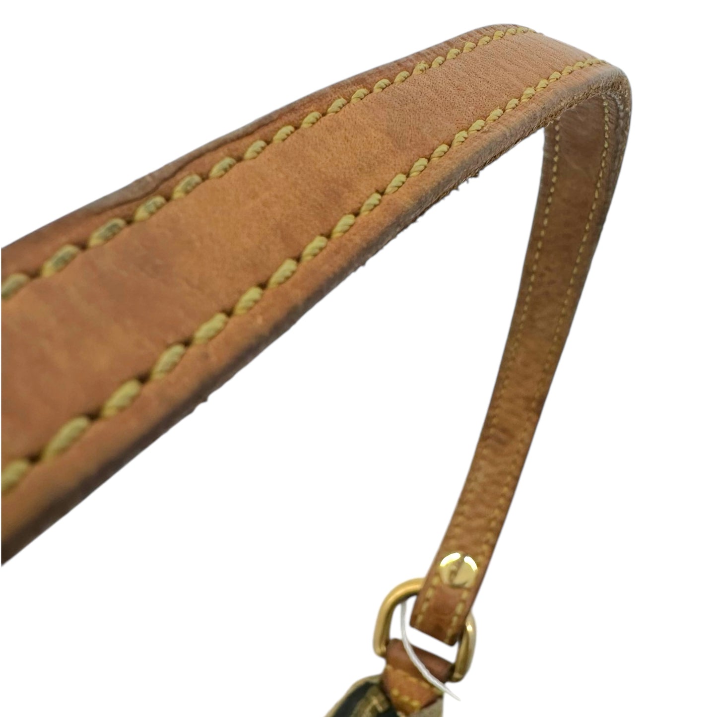 Louis Vuitton Brown Monogram Pochette Bag - Outfit Repeater