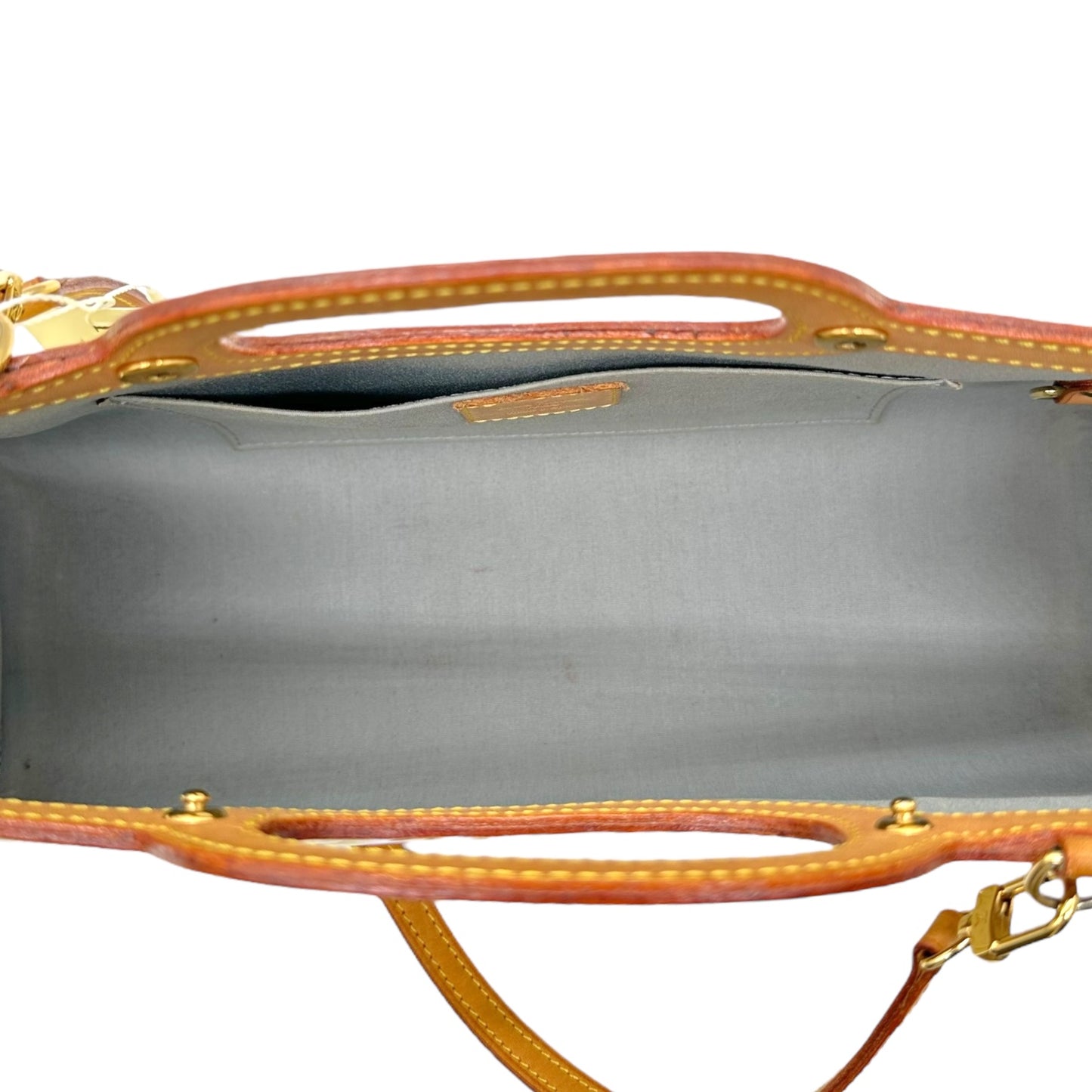 Louis Vuitton Butter Yellow Vernis Roxbury Drive 2-Way Bag