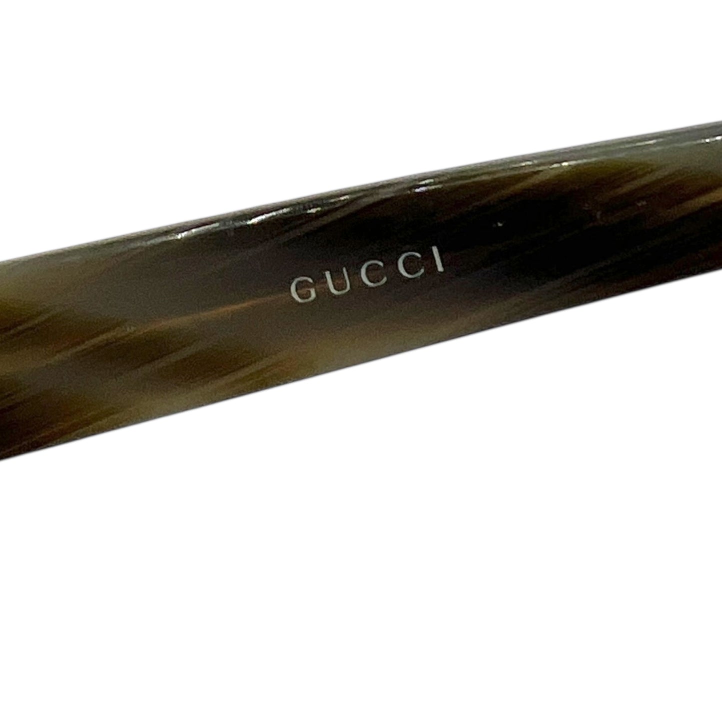 Gucci Burgundy & Gray Monogram Side Oval Sunglasses 2549/S