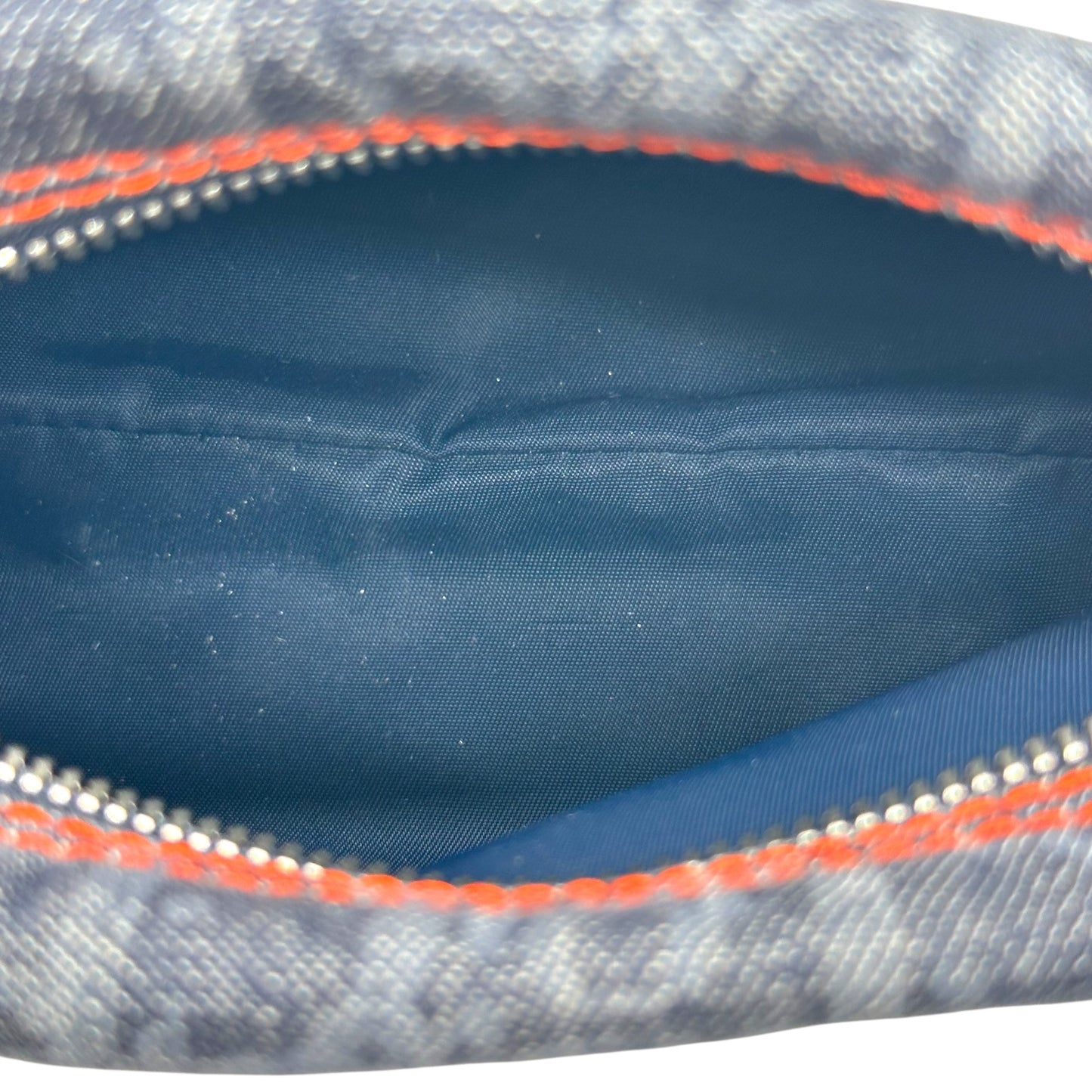 Christian Dior 'Dior Flight' Navy Monogram Mini Cosmetic Pouch - Outfit Repeater