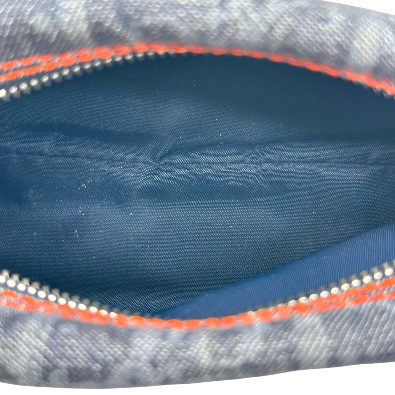 Christian Dior 'Dior Flight' Navy Monogram Mini Cosmetic Pouch - Outfit Repeater