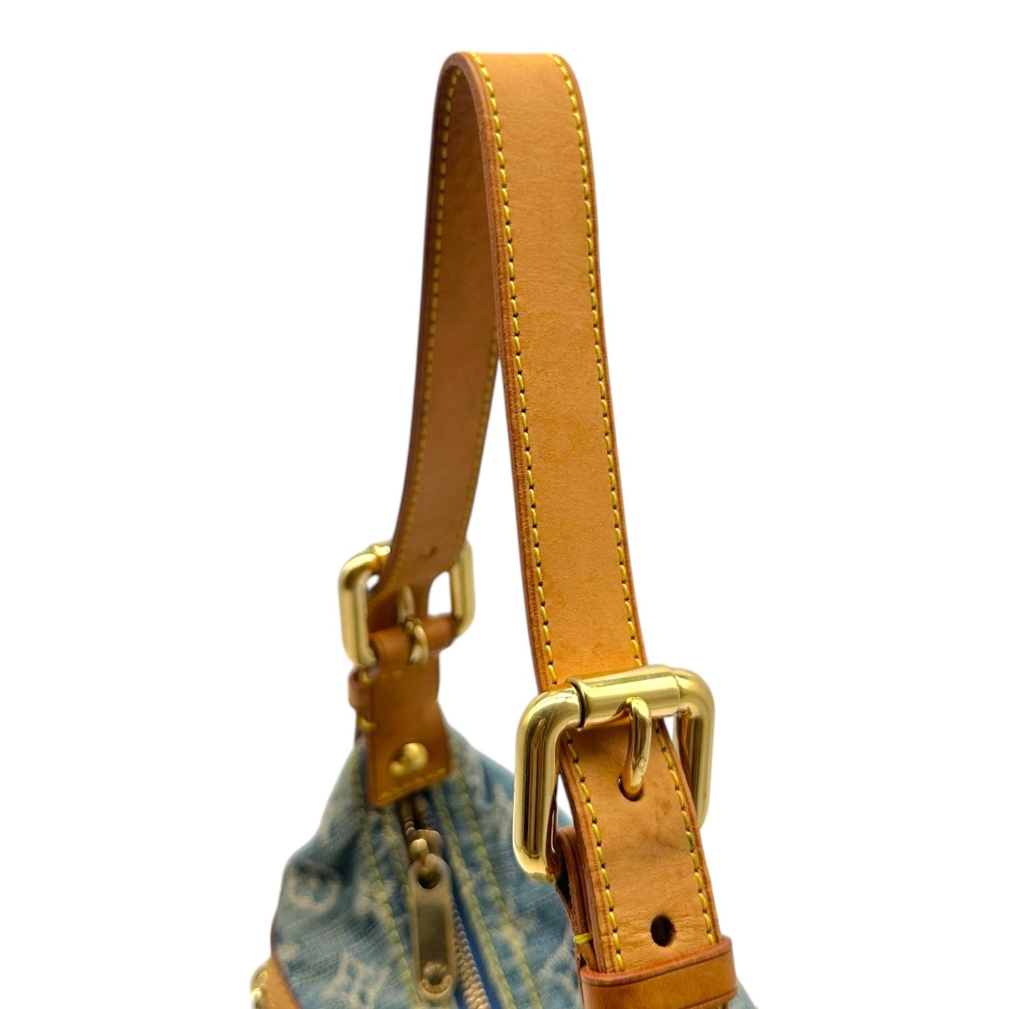 Louis Vuitton Blue Denim Baggy PM 2-Way Bag