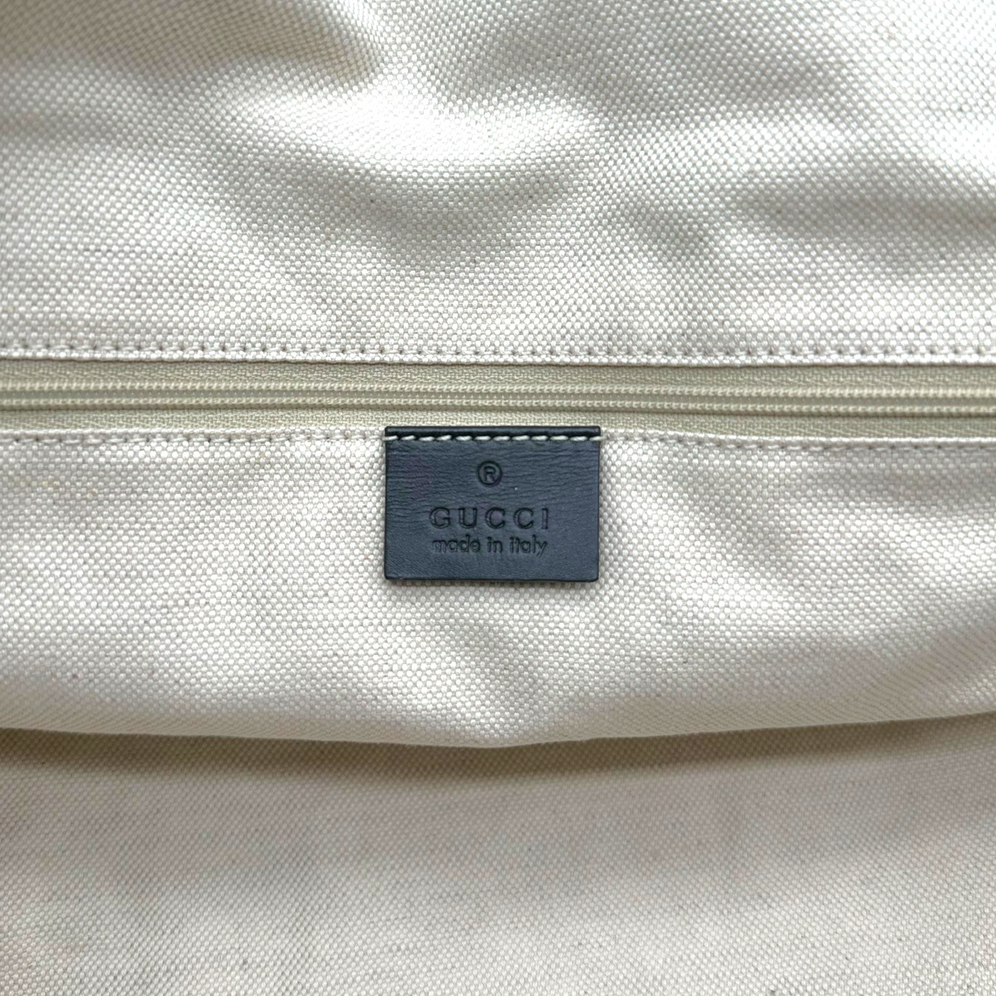 Gucci Black Monogram Canvas 2-Way Bowler Bag