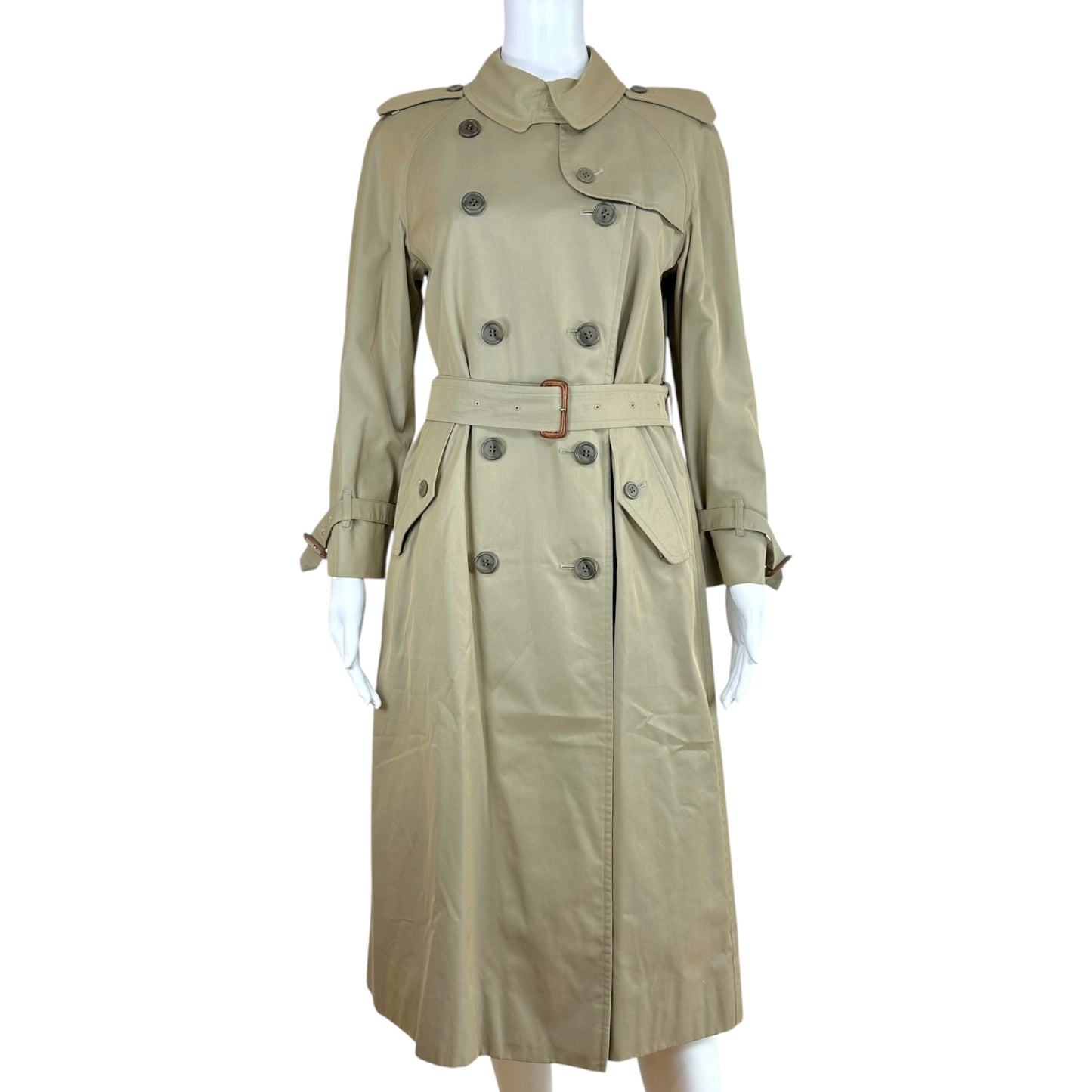 Burberry Vintage Beige Classic Trench Coat