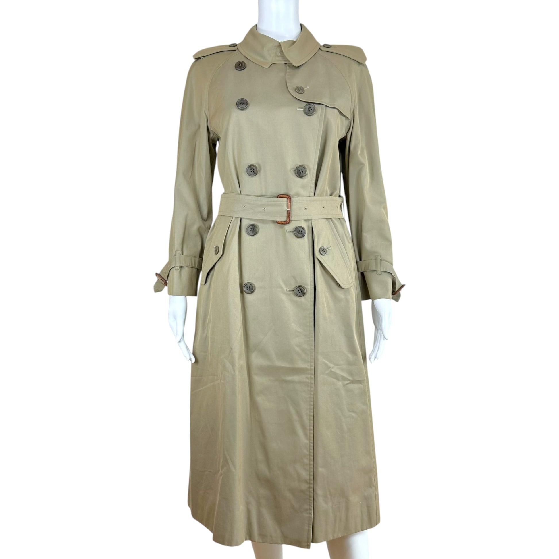 Burberry Vintage Beige Classic Trench Coat