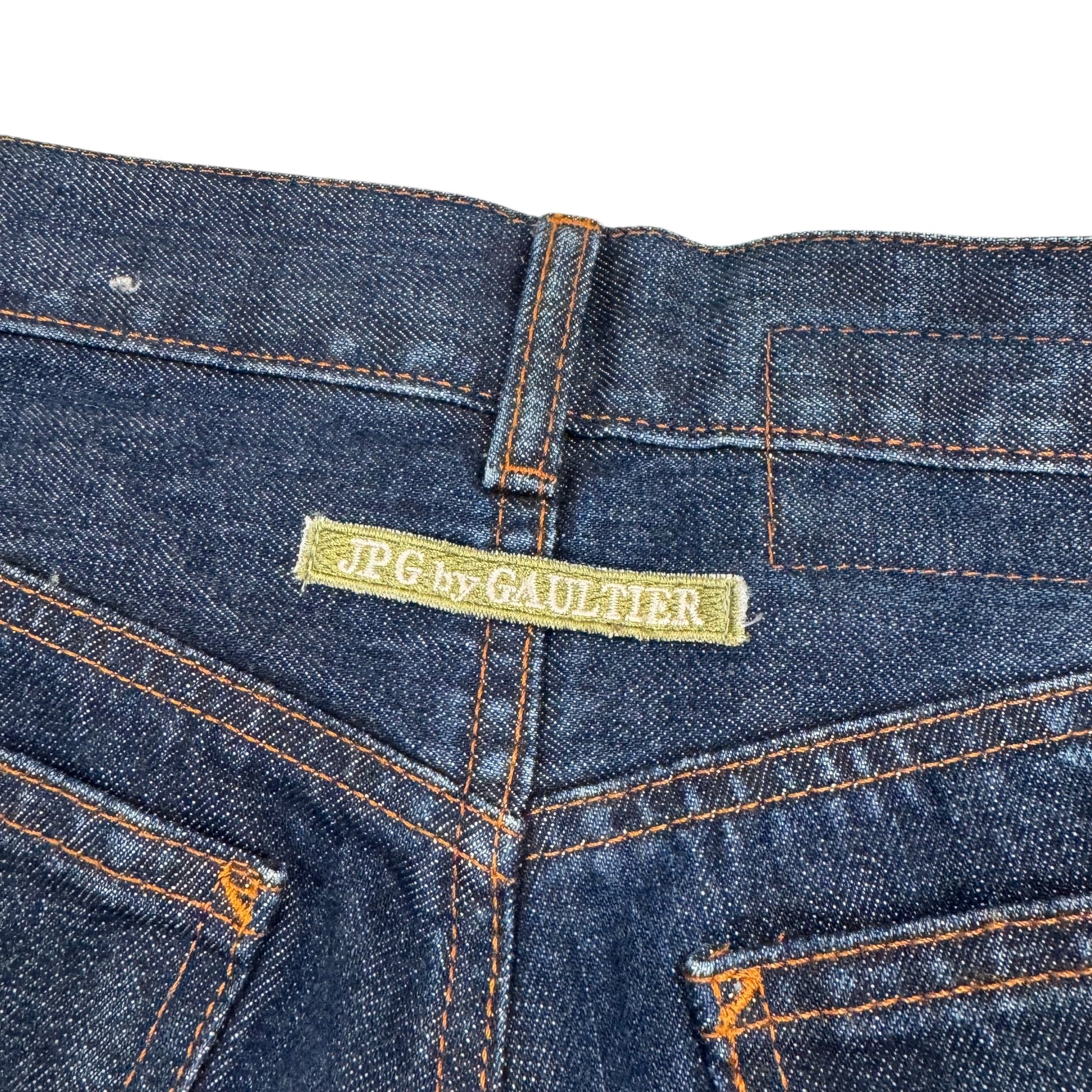 Jean Paul Gaultier Jean's Exposed Zipper Straight Leg Jeans - Outfit Repeater