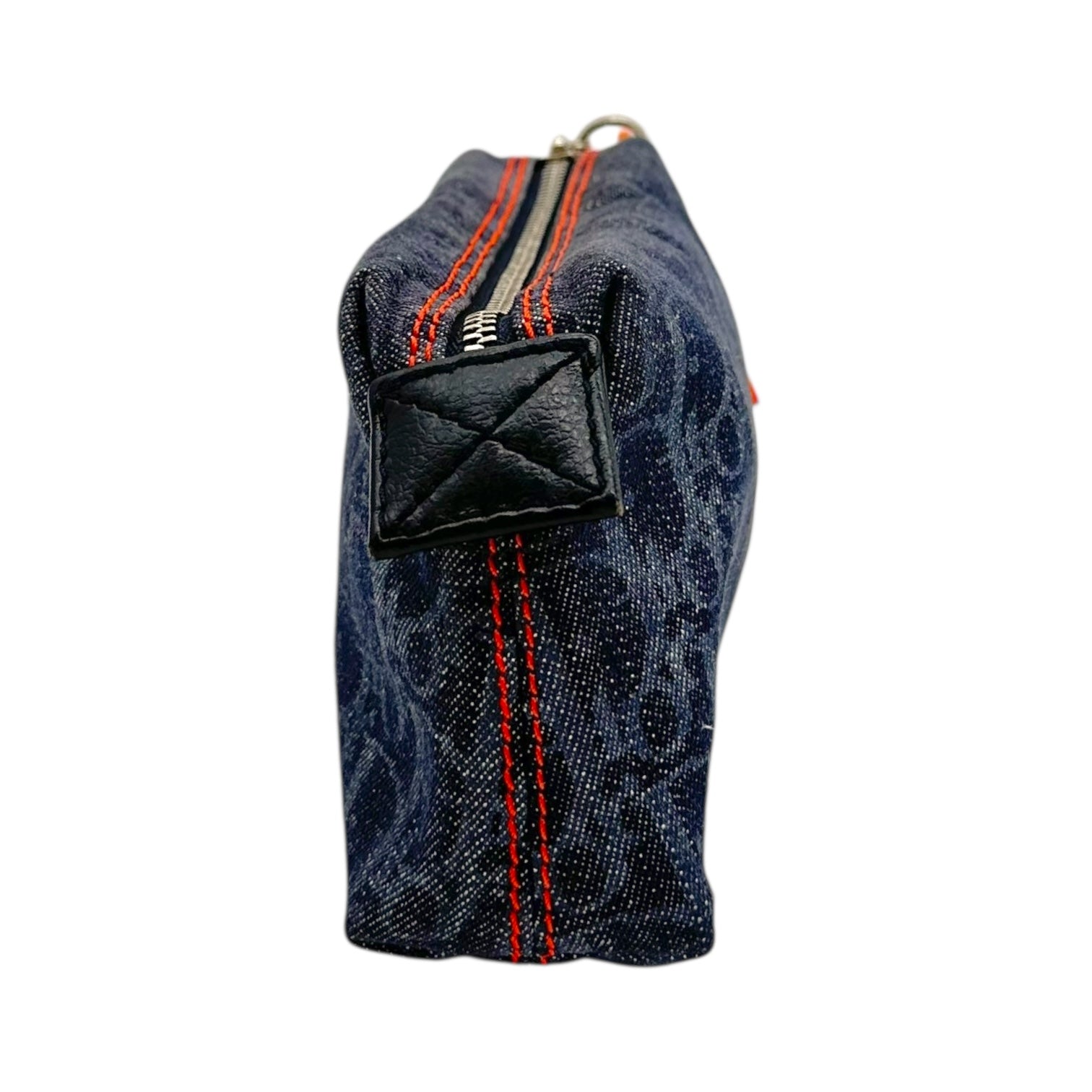 Christian Dior 'Dior Flight' Navy Monogram Mini Cosmetic Pouch - Outfit Repeater