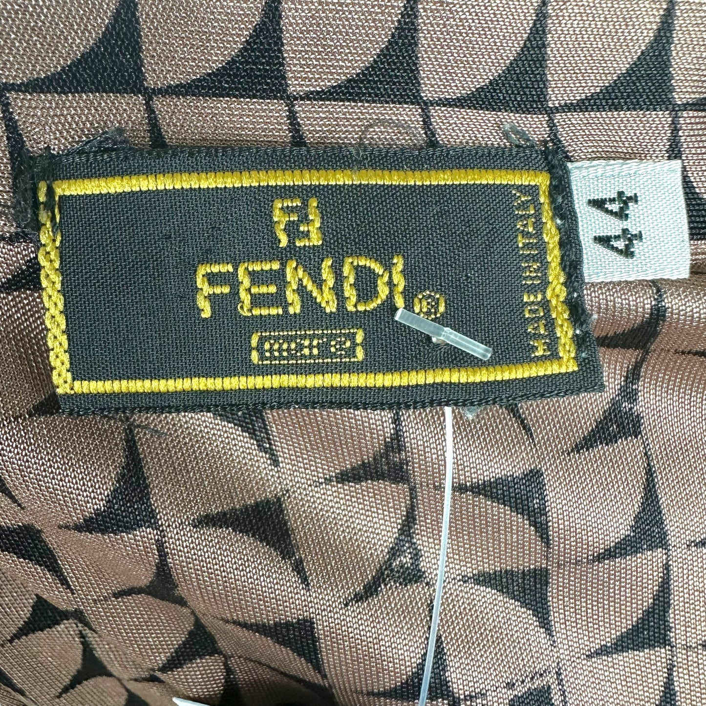Fendi Brown Monogram Polo Top - Outfit Repeater