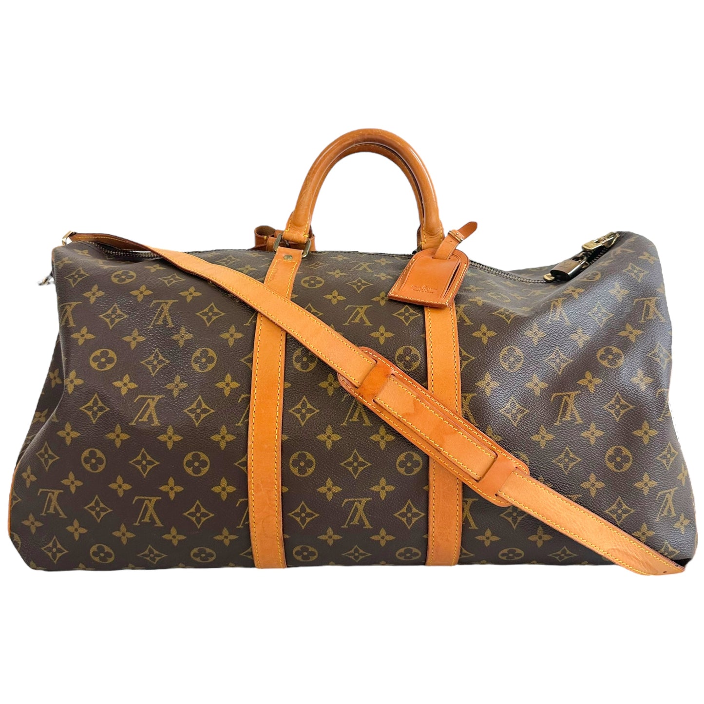 Louis Vuitton Monogram Bandouliere 55 Duffle Bag - Outfit Repeater