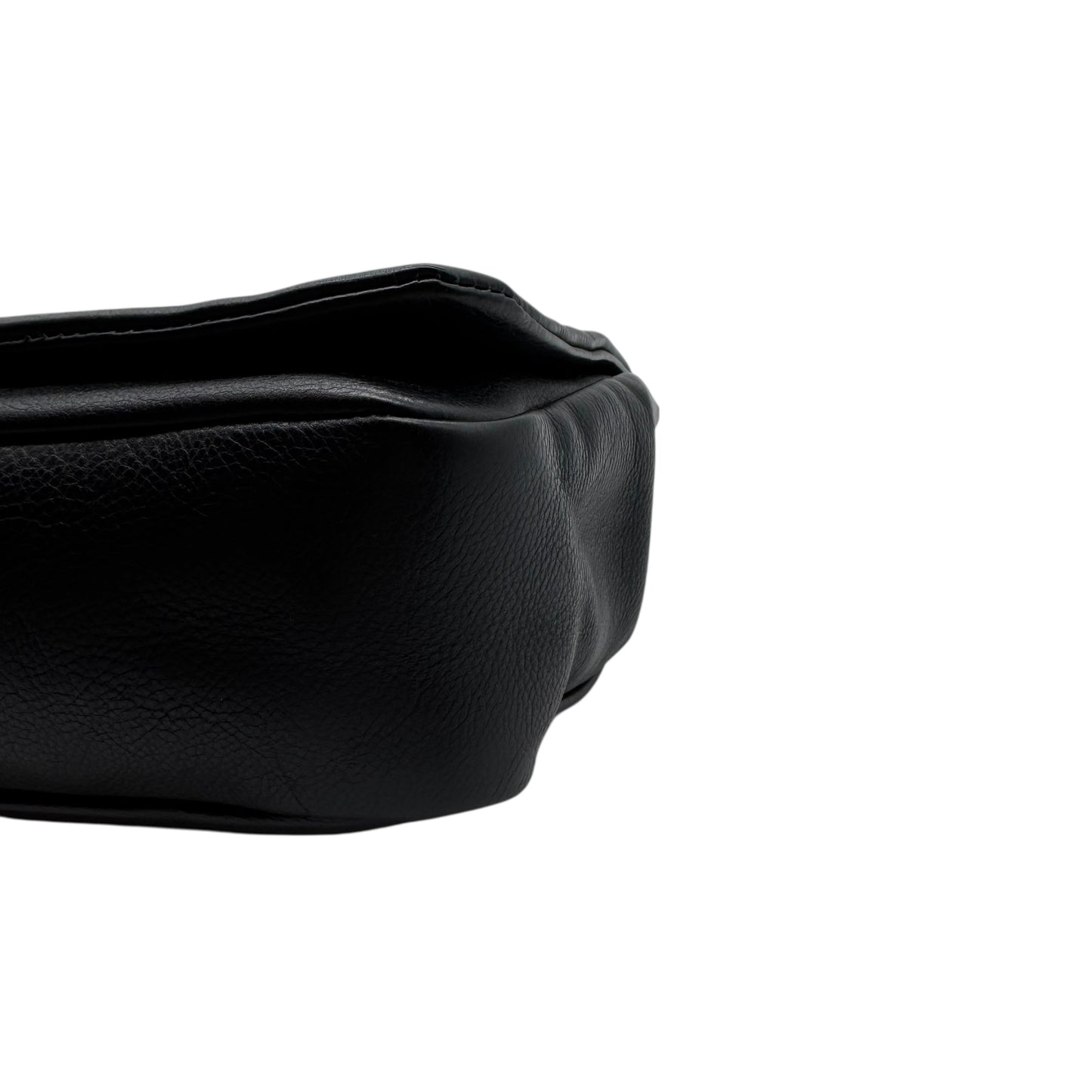 Chanel Black Lambskin CC Studded Logo East West Shoulder Bag 2008-09 - Outfit Repeater