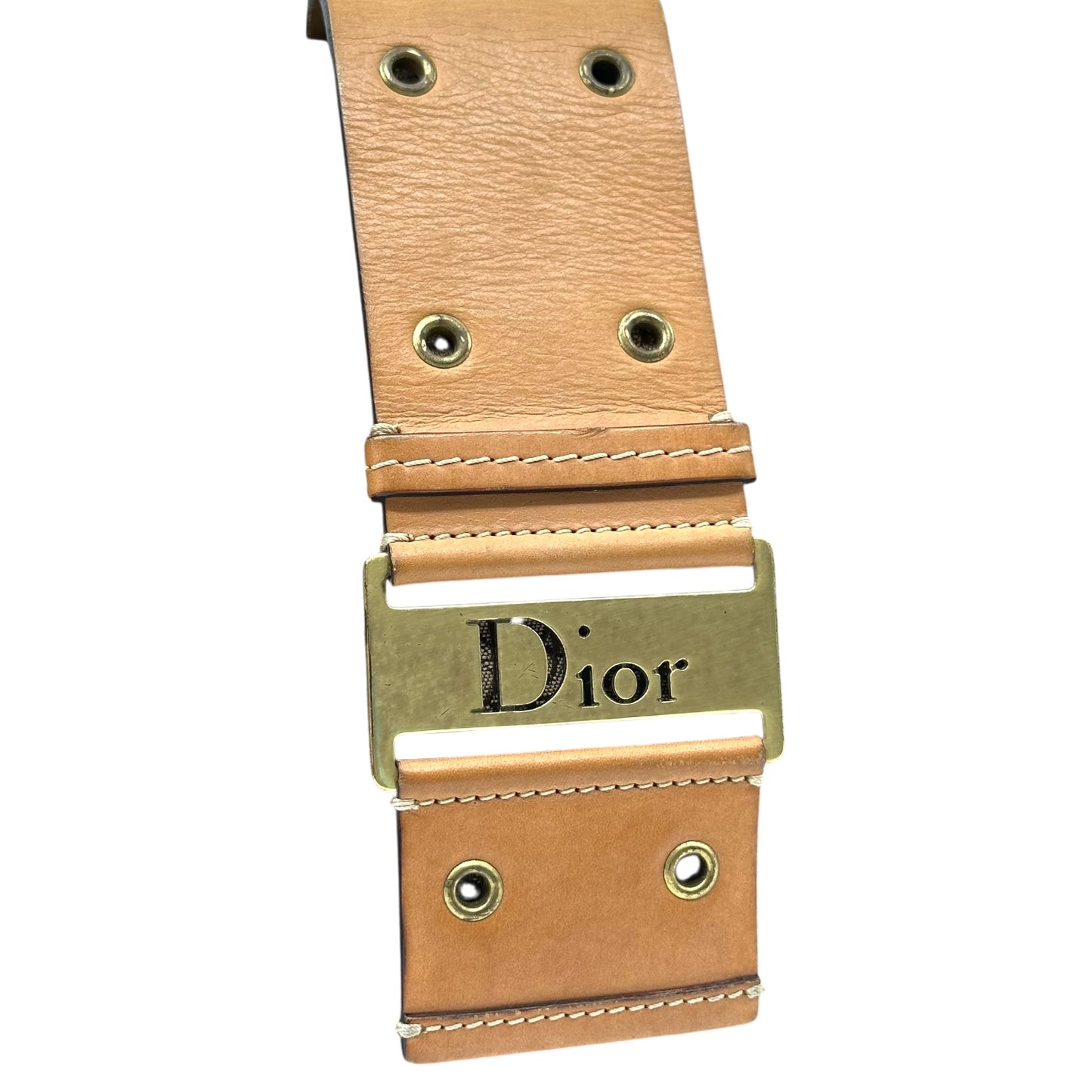 Christian Dior Beige Trotter Monogram Street Chic Oversized Crossbody Hobo Bag