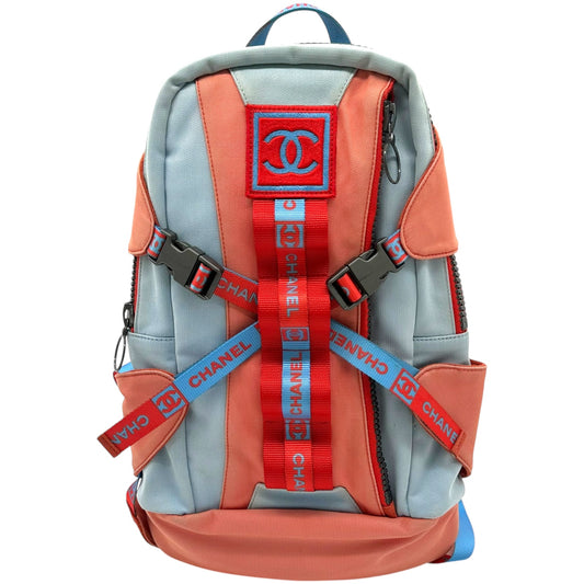 Chanel Sport Pink & Blue Backpack