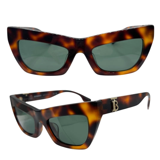 Burberry 4405-F Brown Tortoise Cat Eye Sunglasses w/ Case & Box