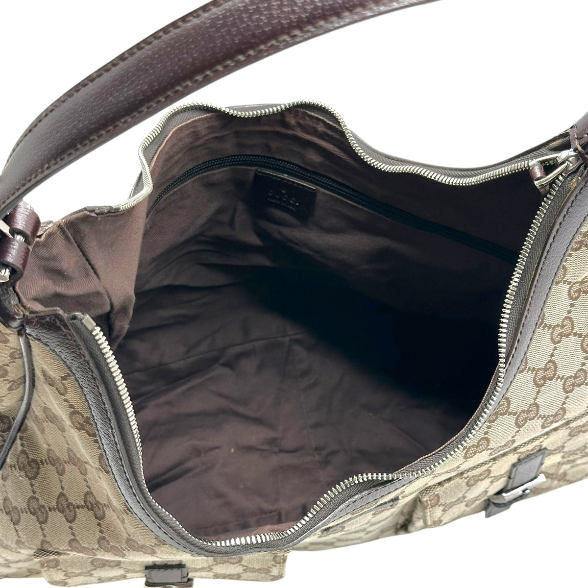 Gucci Tan Monogram Large Cargo Pocket Tote Bag