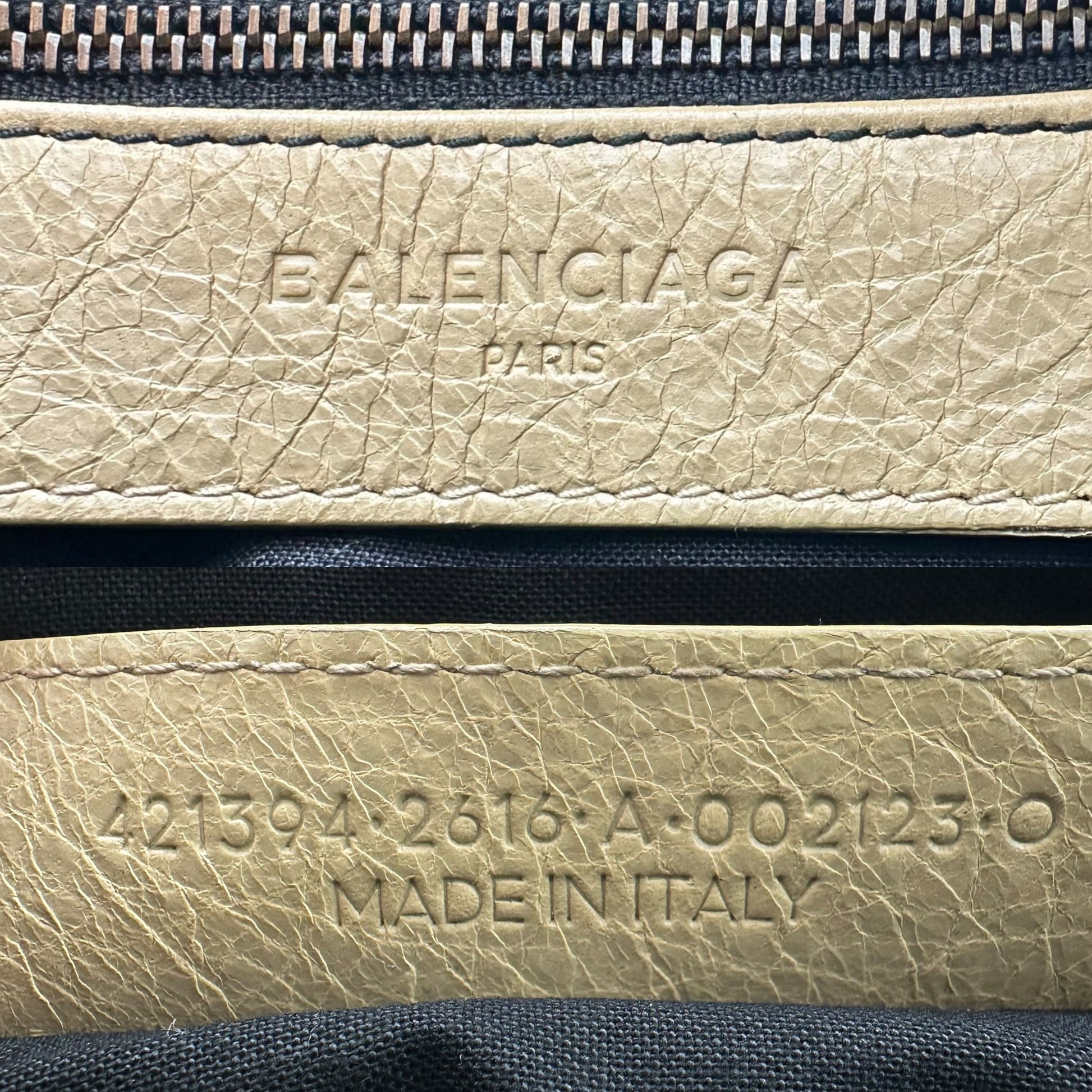 Balenciaga Beige Mini City Bag - Outfit Repeater