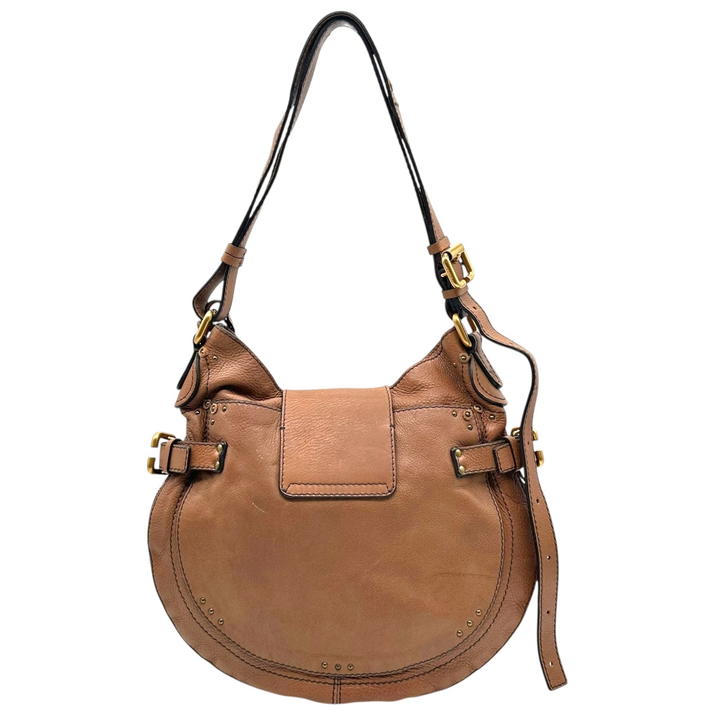 Chloé Brown Leather Paddington Hobo Bag