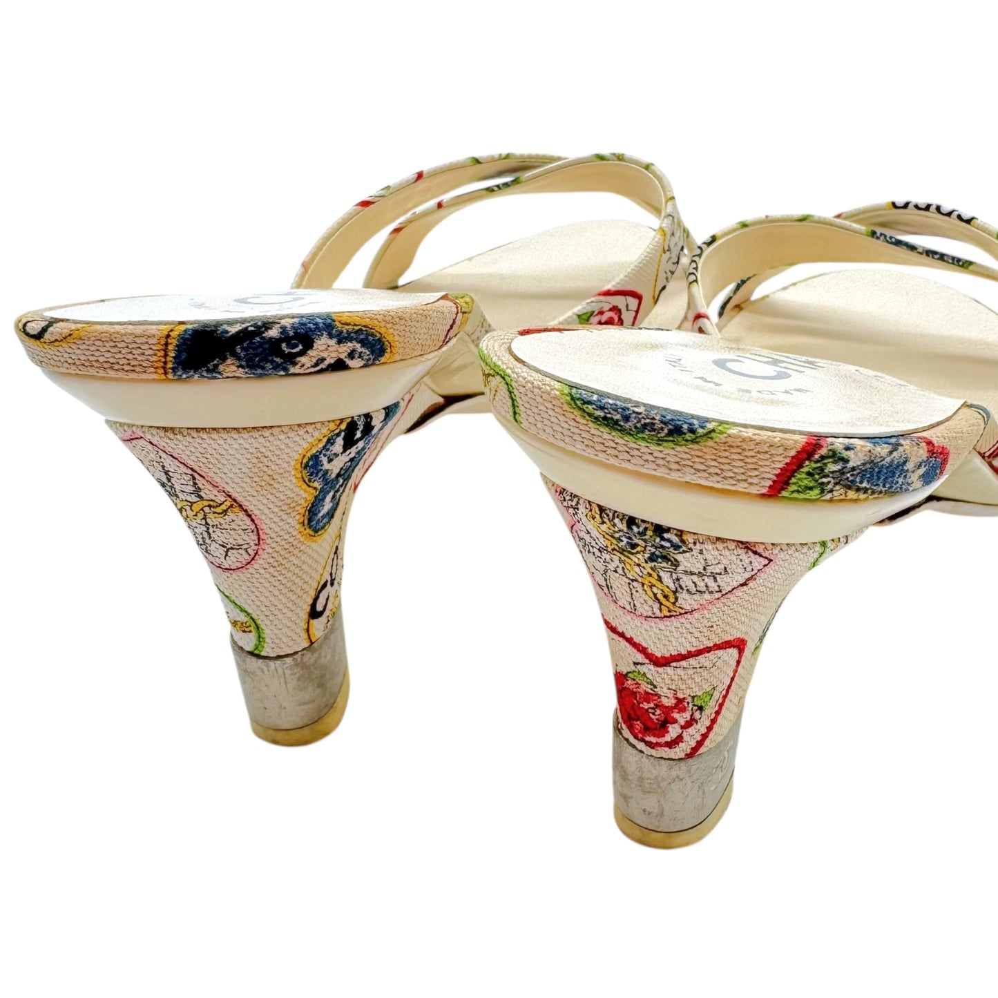 Chanel 2006 Valentine Mule Sandals