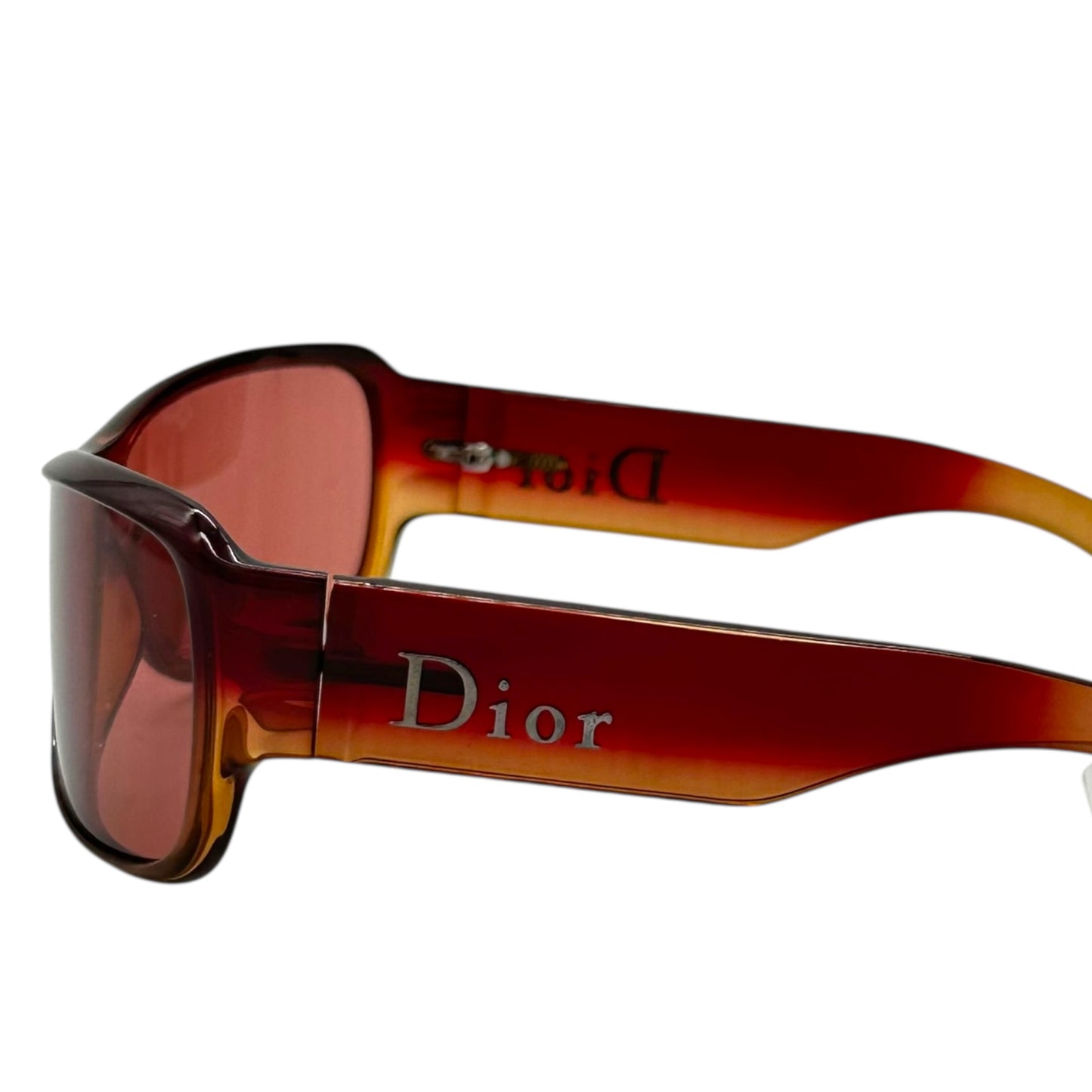 Christian Dior LatinaGirl6 Red & Orange Gradient Sunglasses - Outfit Repeater