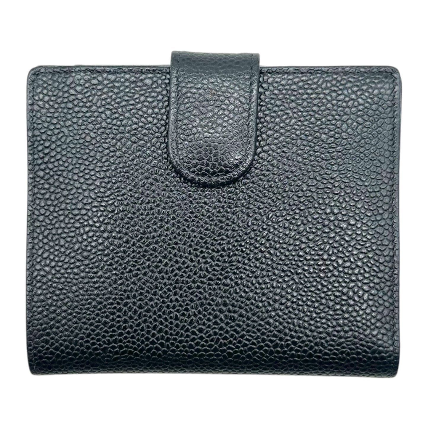 Chanel Black Caviar Bi-Fold Wallet