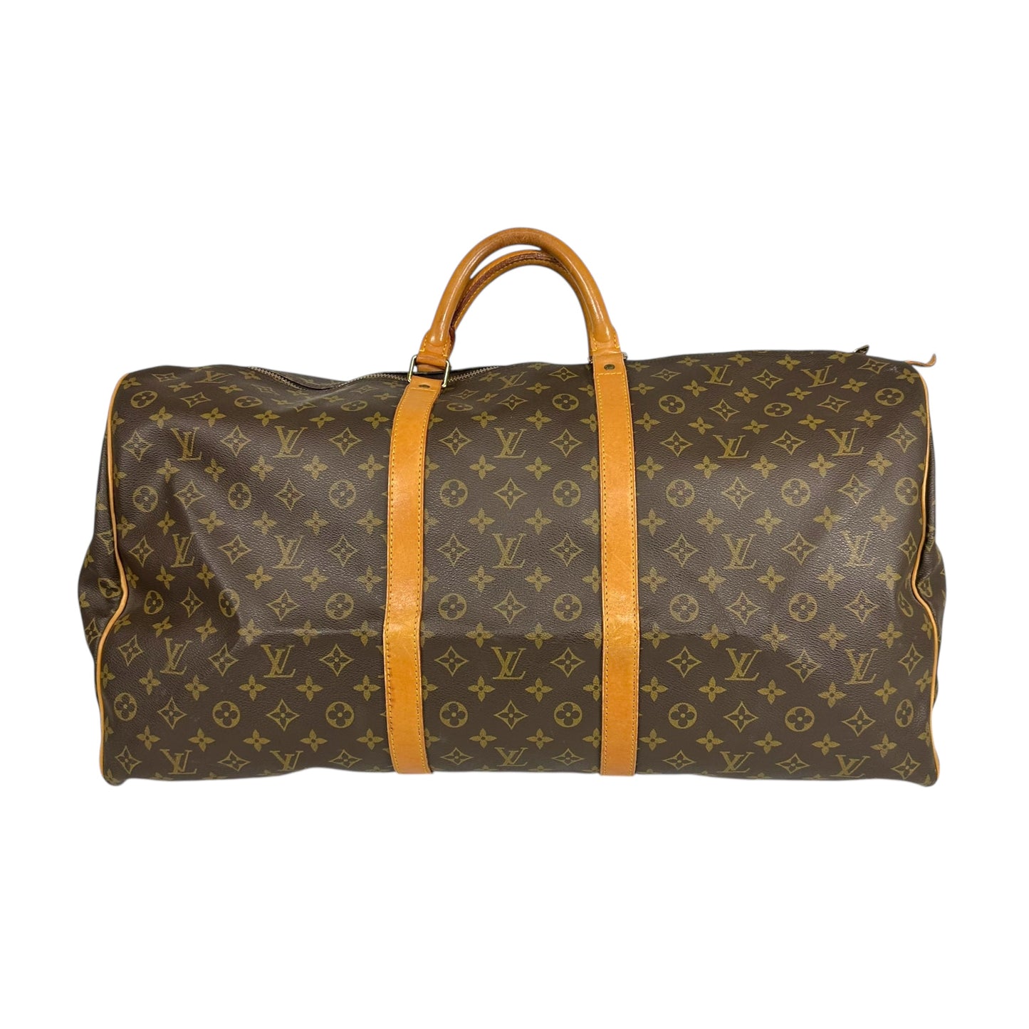 Louis Vuitton Classic Monogram Keepall 60 Duffle Bag - Outfit Repeater