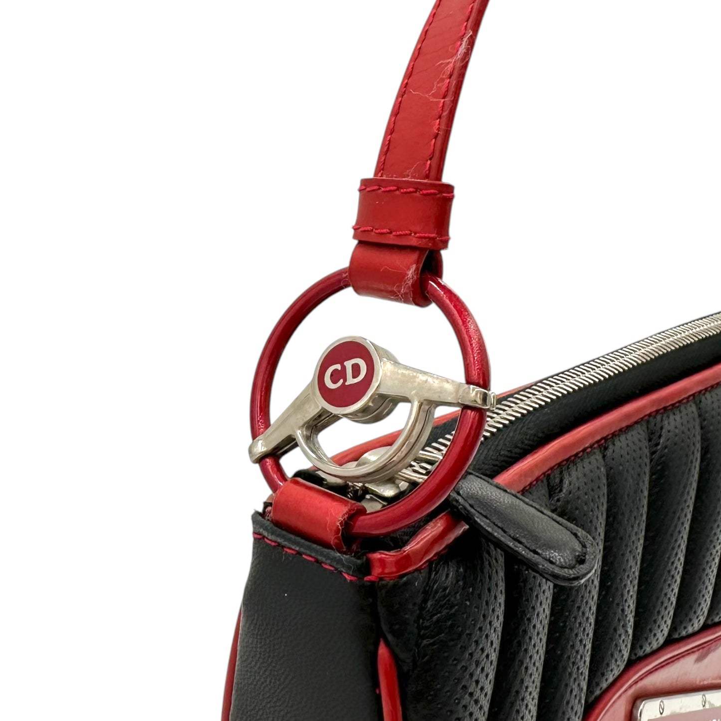 Christian Dior 2001 Black Cadillac Saddle Bag - Outfit Repeater