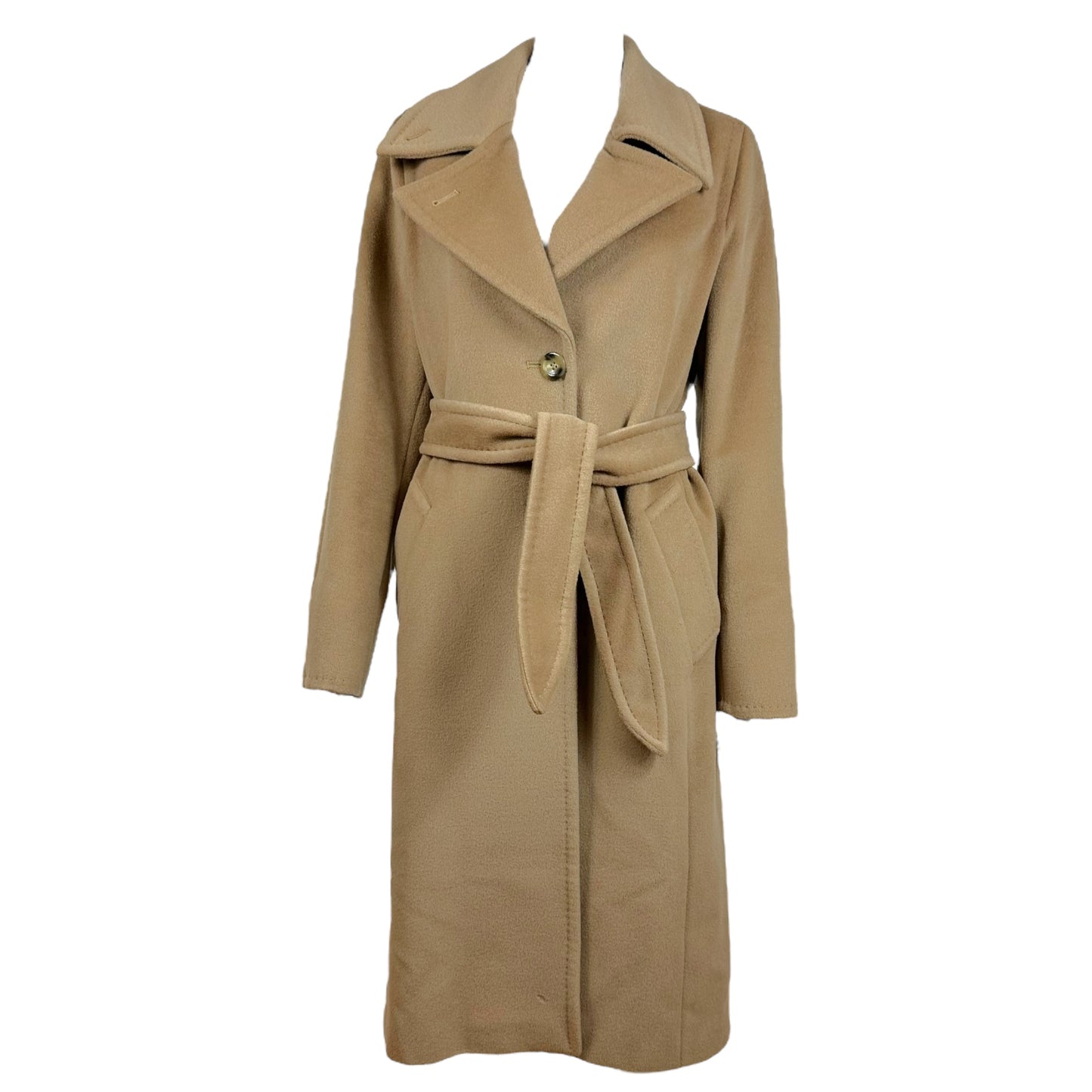 Max Mara Tan Camel Trench Coat - Outfit Repeater