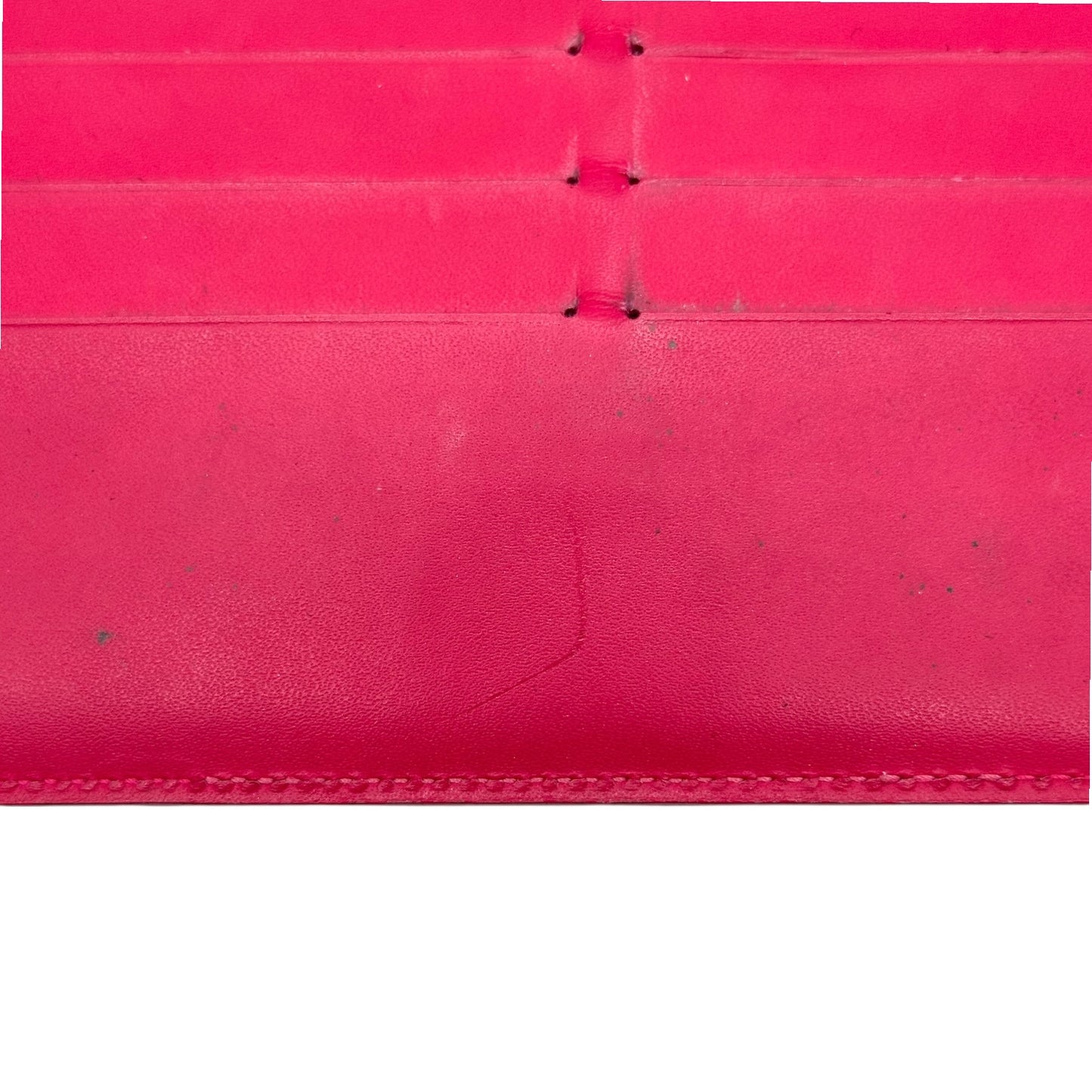 Louis Vuitton Hot Pink Vernis Monogram Long Wallet - Outfit Repeater