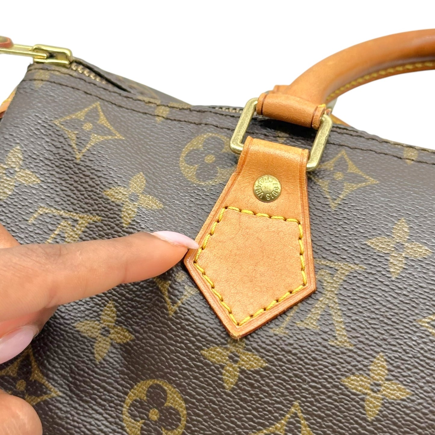 Louis Vuitton Classic Monogram Speedy 30 Handbag