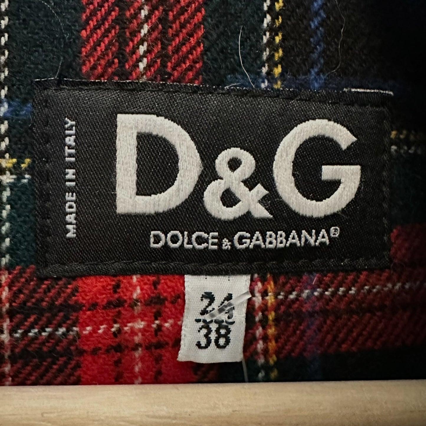 D&G Dolce & Gabbana Fur Trim Green Wool Coat