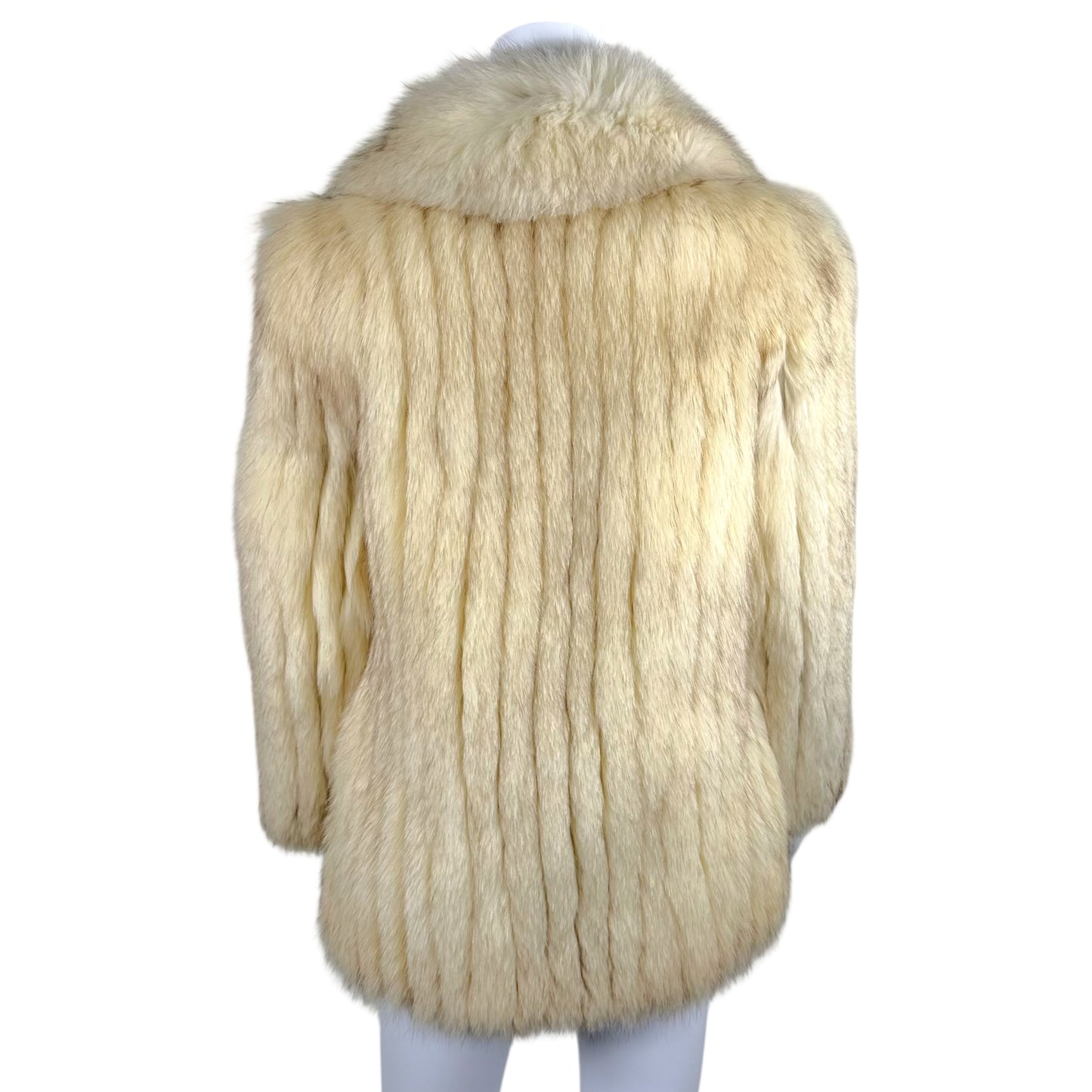 Vintage Josephine White Fur Coat - Outfit Repeater