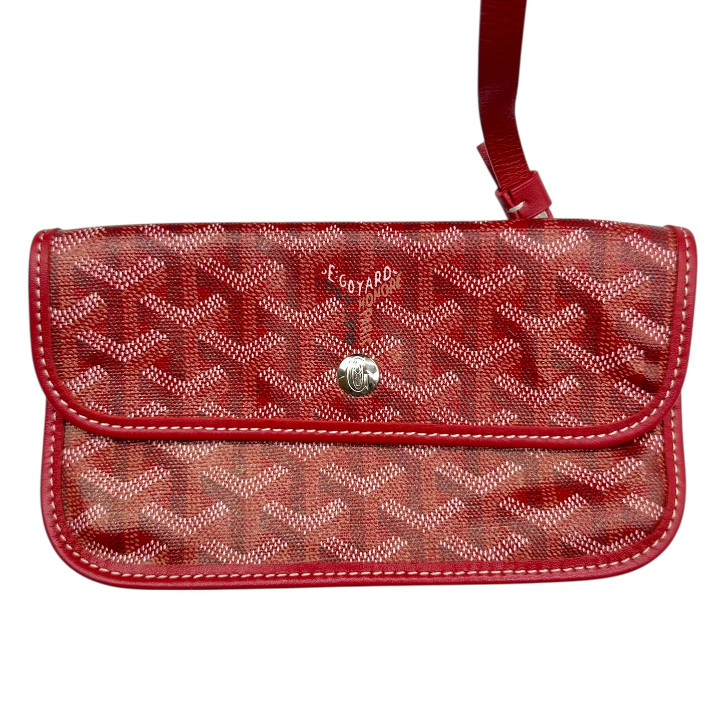 Goyard Red Saint Louis PM Medium Tote Bag