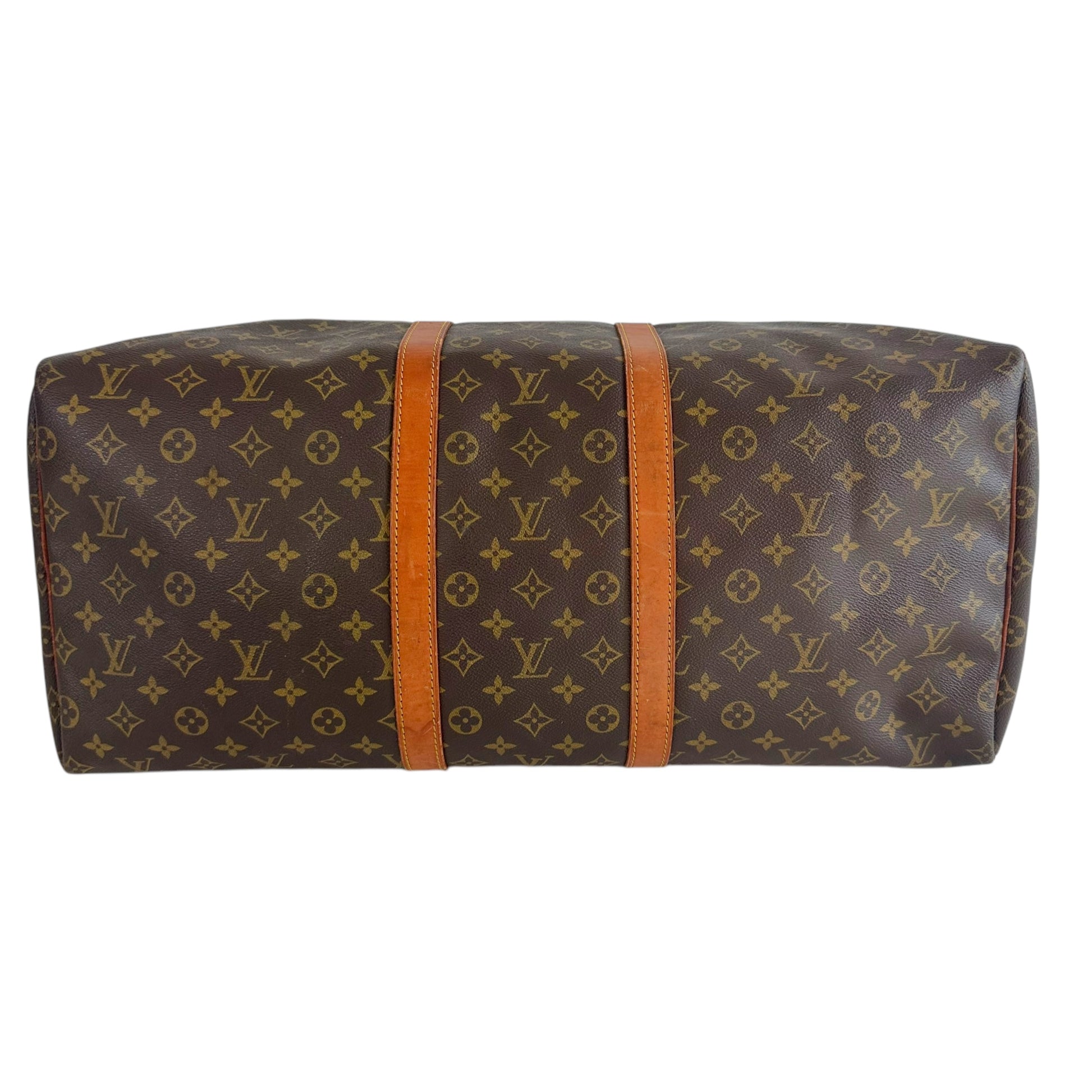 Louis Vuitton Monogram Canvas Keepall 55 Duffle Bag - Outfit Repeater