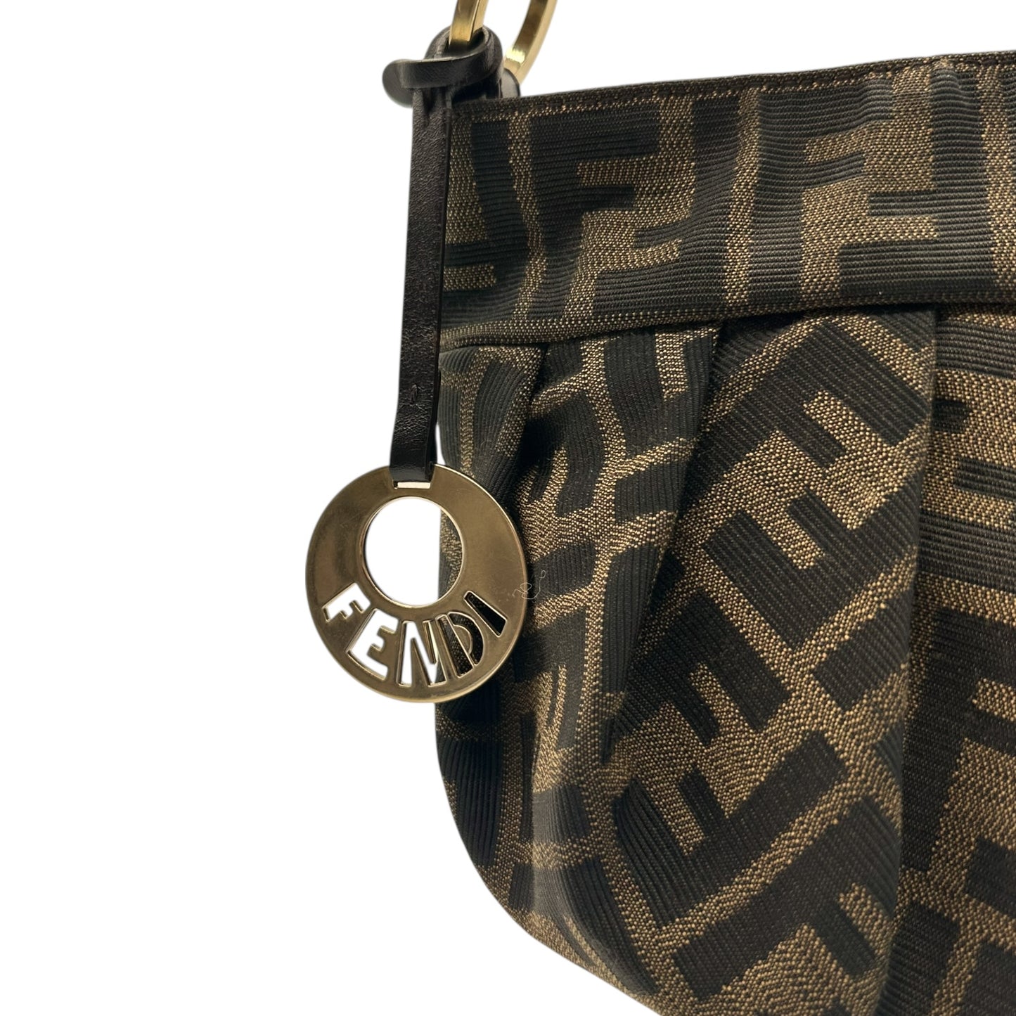 Fendi Brown Zucca Monogram Micro Chef Bag - Outfit Repeater
